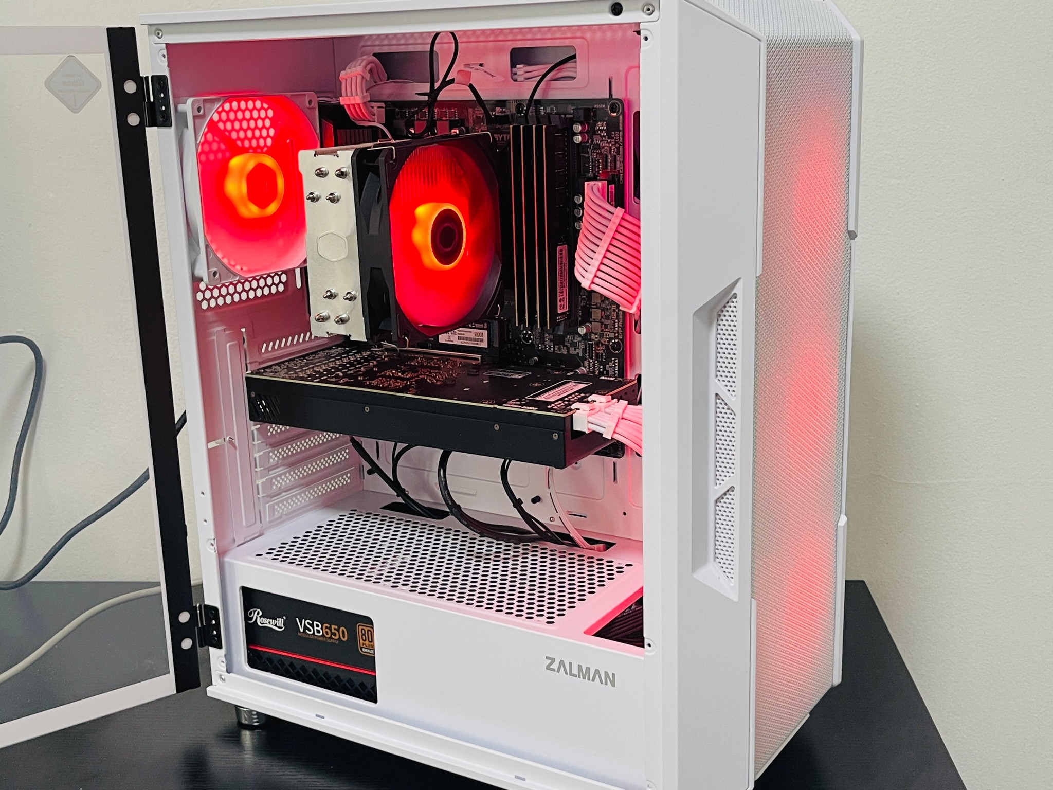 RTX 3070 8GB | Ryzen 5 5500 | 32GB DDR4 | 500GB NVME M2 SSD | Win11 Pro | WIFI + BT Custom Gaming PC