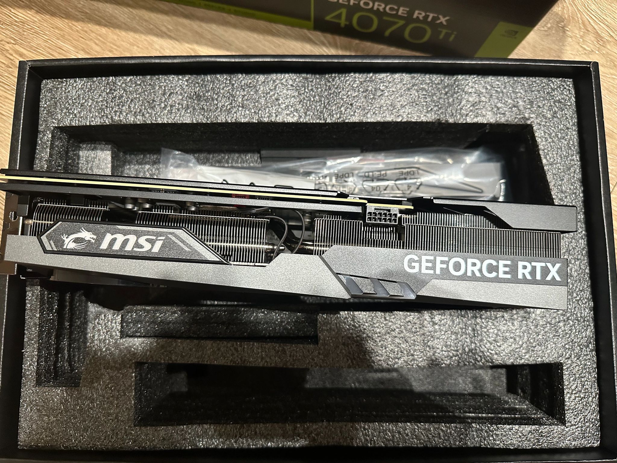 MSI GeForce RTX 4070 Ti Gaming X Trio [Black/Gray] [Like New]