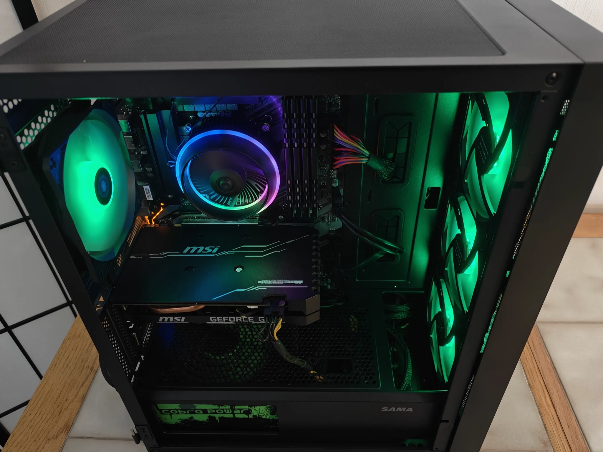 Obsidian Comet | GTX 1660 Super OC | i3-9100 | 1TB NVMe SSD/HDD | 16GB DDR4 RAM | WiFi | Windows 10