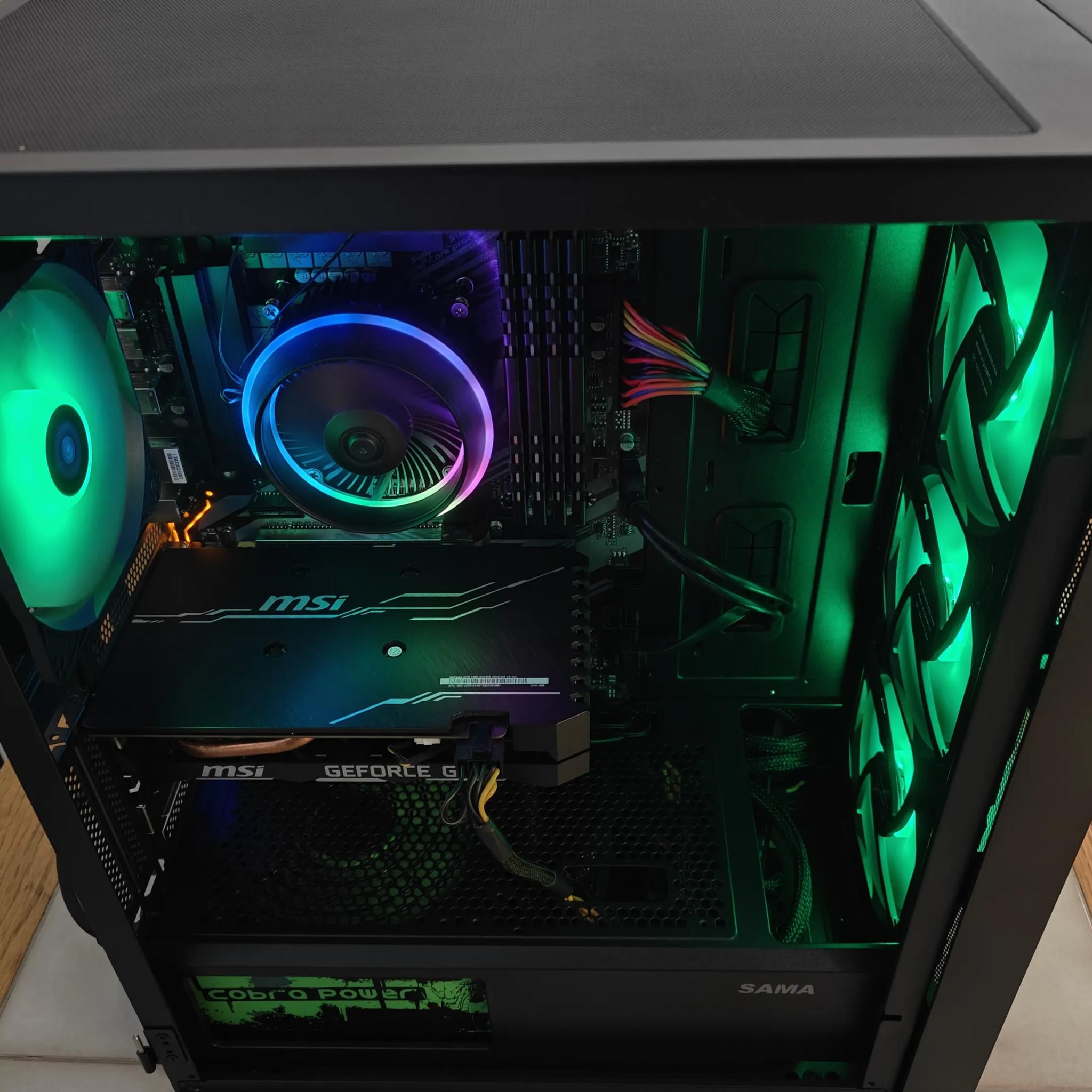 Obsidian Comet | GTX 1660 Super OC | i3-9100 | 1TB NVMe SSD/HDD | 16GB DDR4 RAM | WiFi | Windows 10