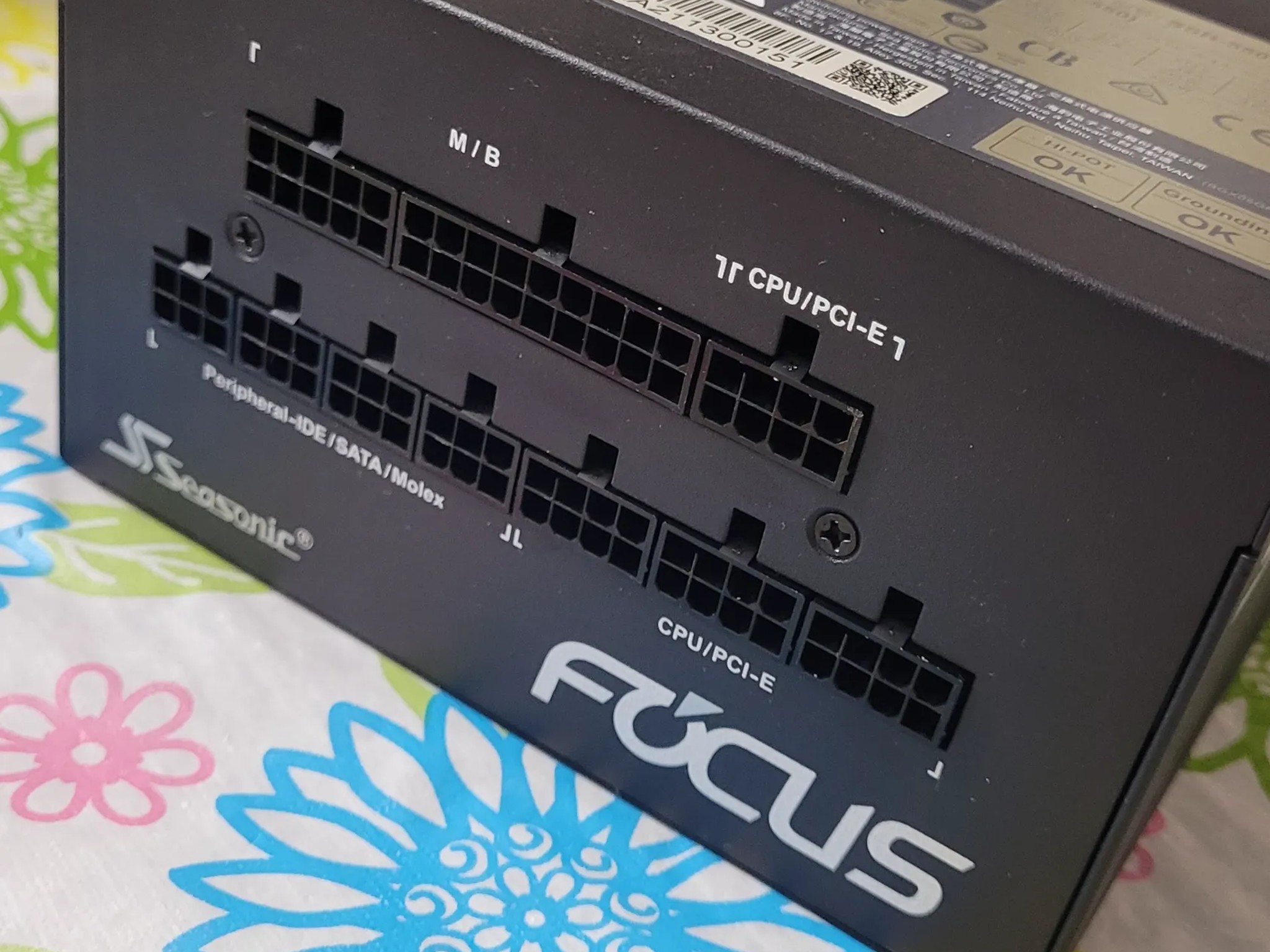 Seasonic FOCUS GX-550, 550W, Full-Modular, Fan Control in Fanless, Silent, and Cooling Mode