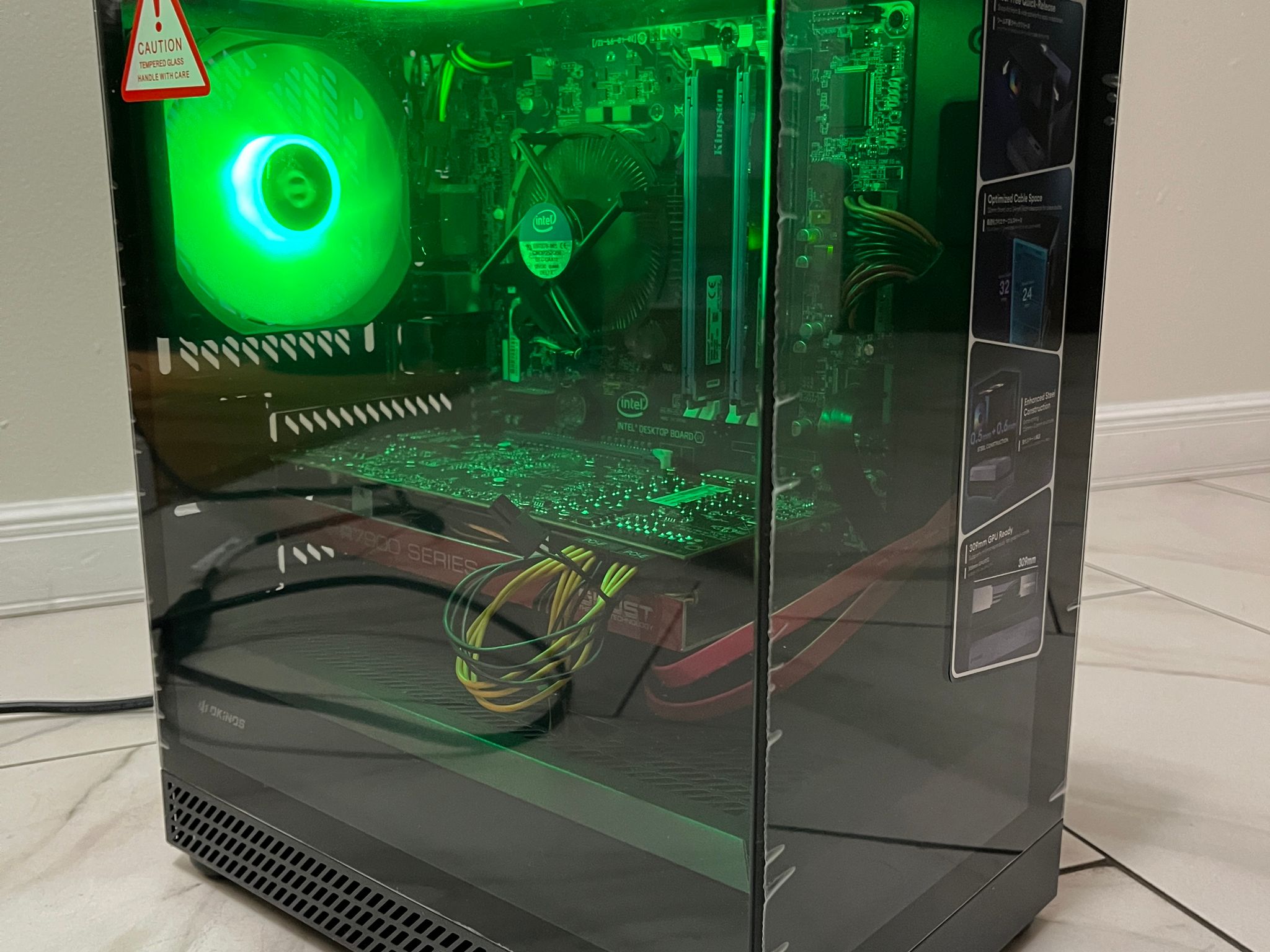 Super Budget Gaming PC - Intel i7-3770, AMD HD 7970 3GB, 16GB RAM, 560GB Storage, w/ Wi-Fi & BT