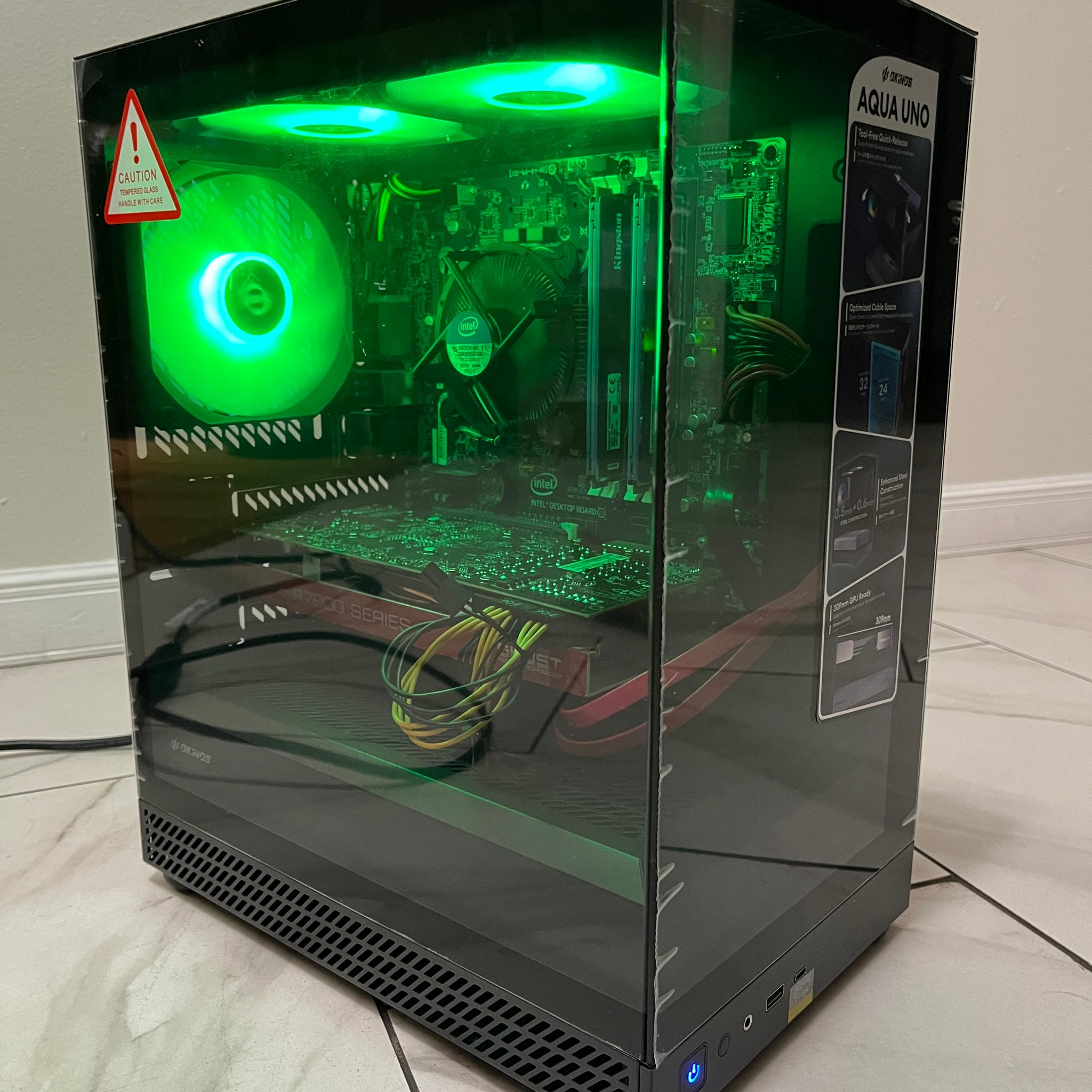 Super Budget Gaming PC - Intel i7-3770, AMD HD 7970 3GB, 16GB RAM, 560GB Storage, w/ Wi-Fi & BT