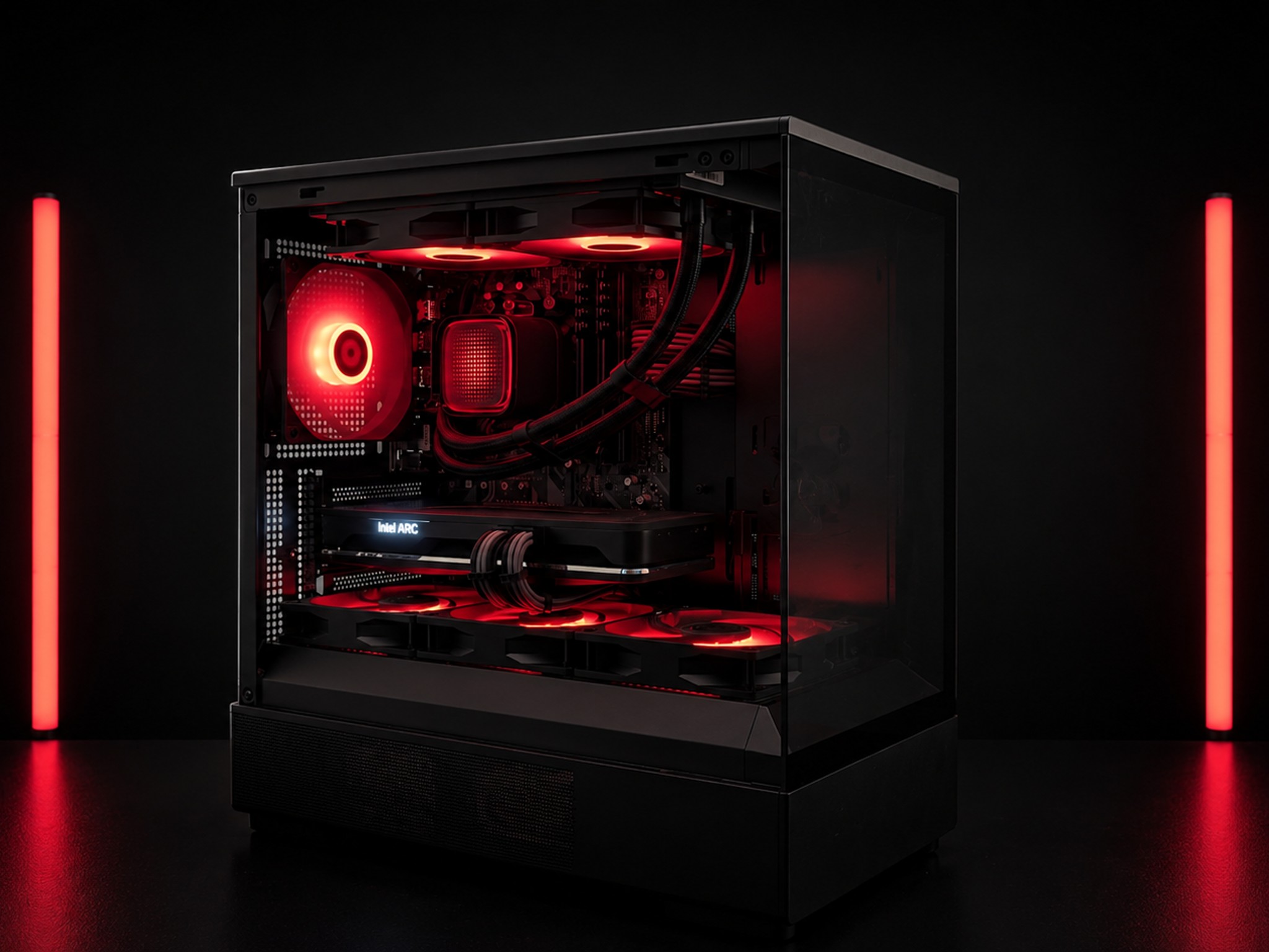 💫Quasar💫| Mid-Range Gaming PC | Arc a750 | Ryzen 5 3600 | 2+ TB | Liquid Cooled