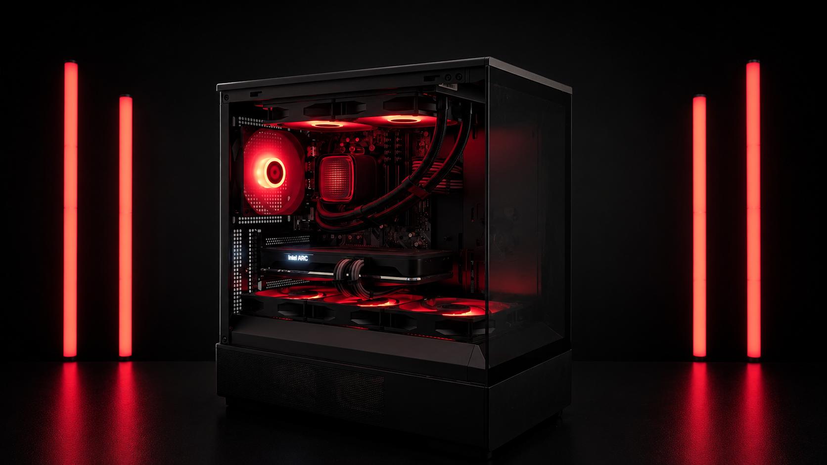 💫Quasar💫| Mid-Range Gaming PC | Arc a750 | Ryzen 5 3600 | 2+ TB | Liquid Cooled