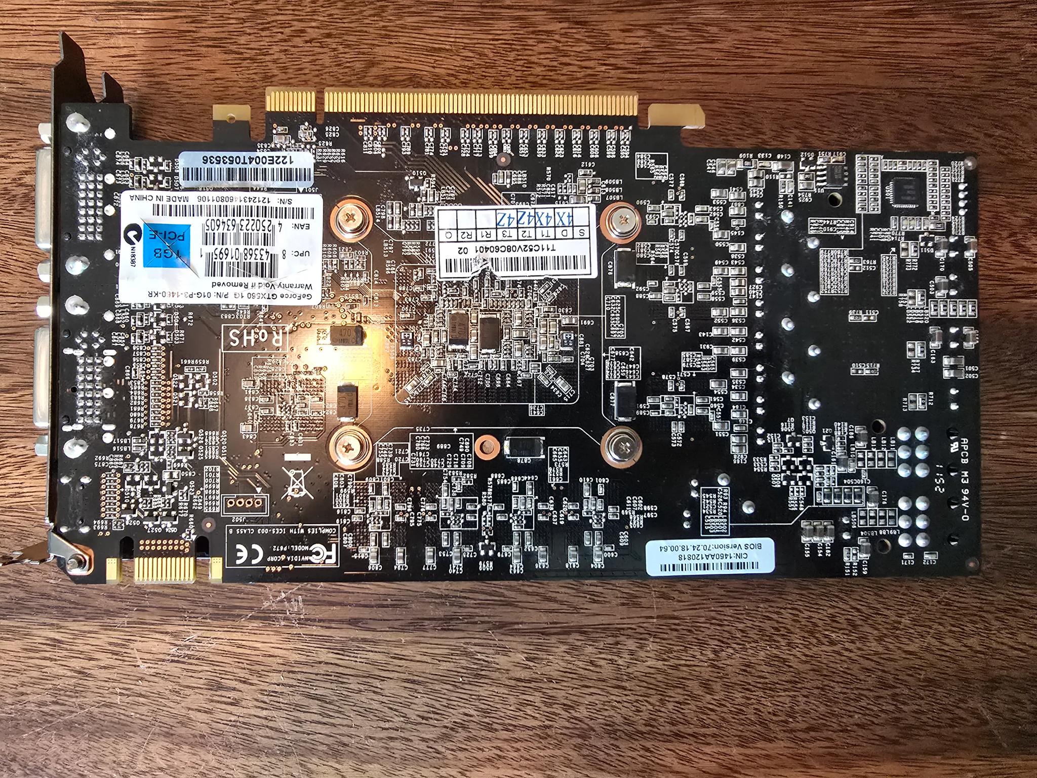 EVGA NVIDIA GeForce GTX 560 (01G-P3-1460-KR) 1GB GDDR5 SDRAM PCI Express x16...