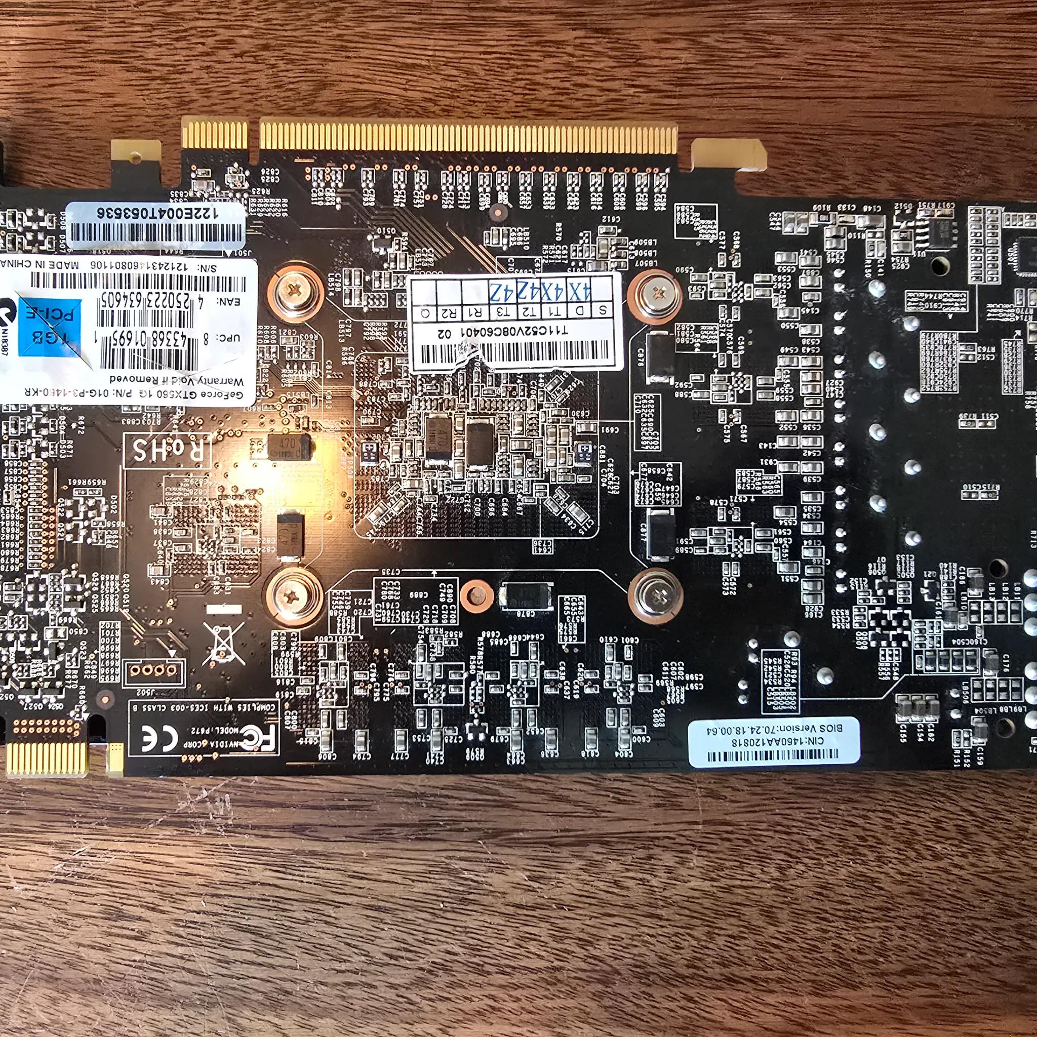 EVGA NVIDIA GeForce GTX 560 (01G-P3-1460-KR) 1GB GDDR5 SDRAM PCI Express x16...