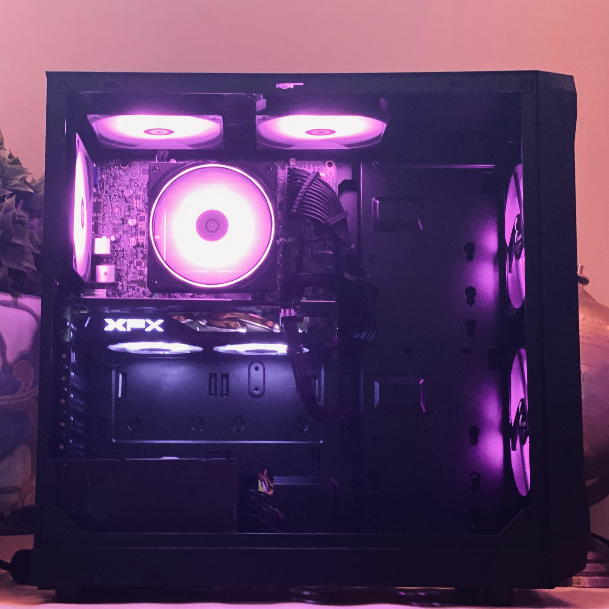 ⚫️1080p Gaming pc ⚡️| Intel Core I57600 |XFX RX 470 4GB| 16GB DDR4 RAM|  800GB SSD| Windows 11 PRO