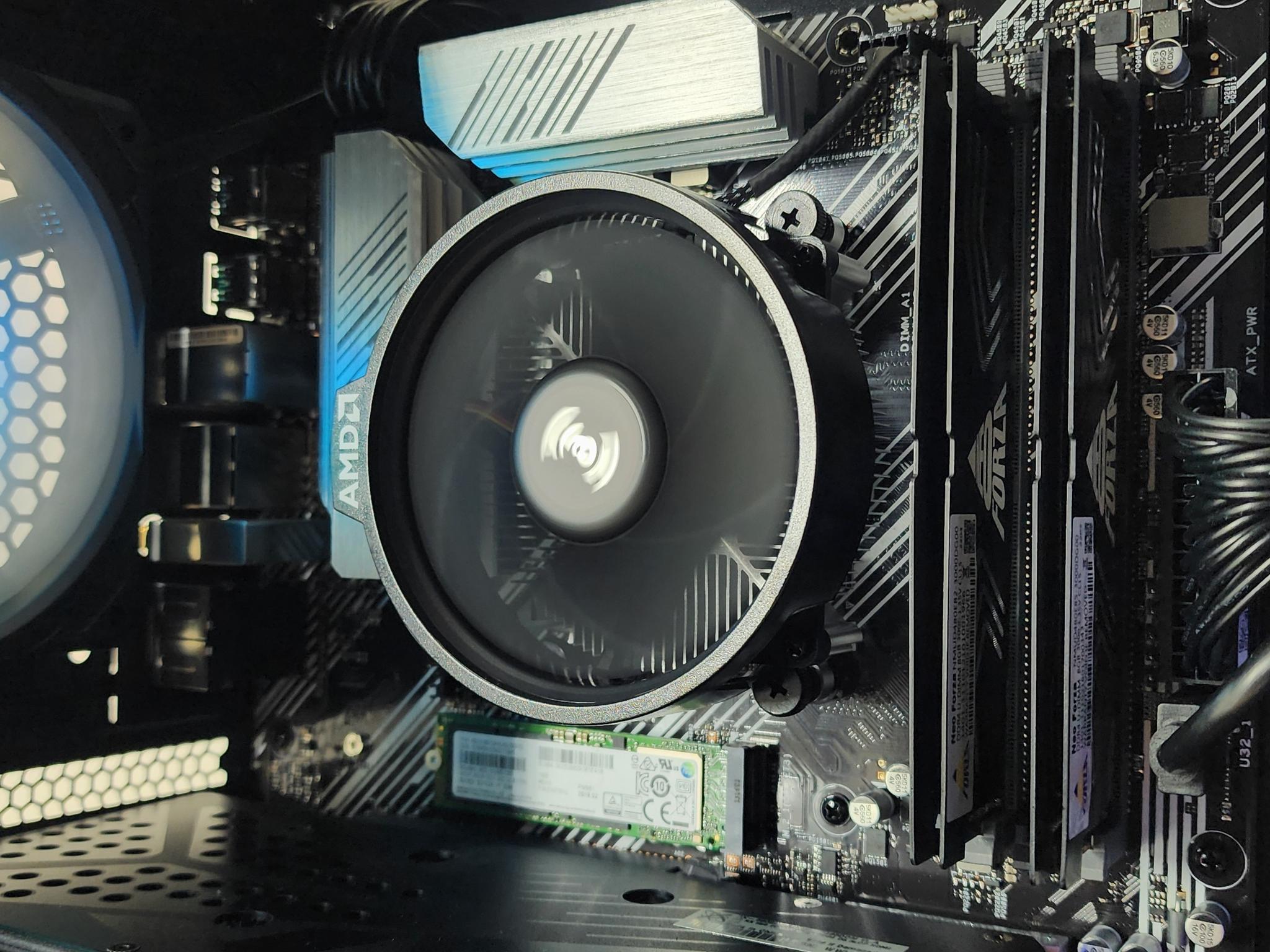 Gaming PC Ryzen 5 3600 16GB RAM 512GB SSD RX 580 8GB Windows 11 PC