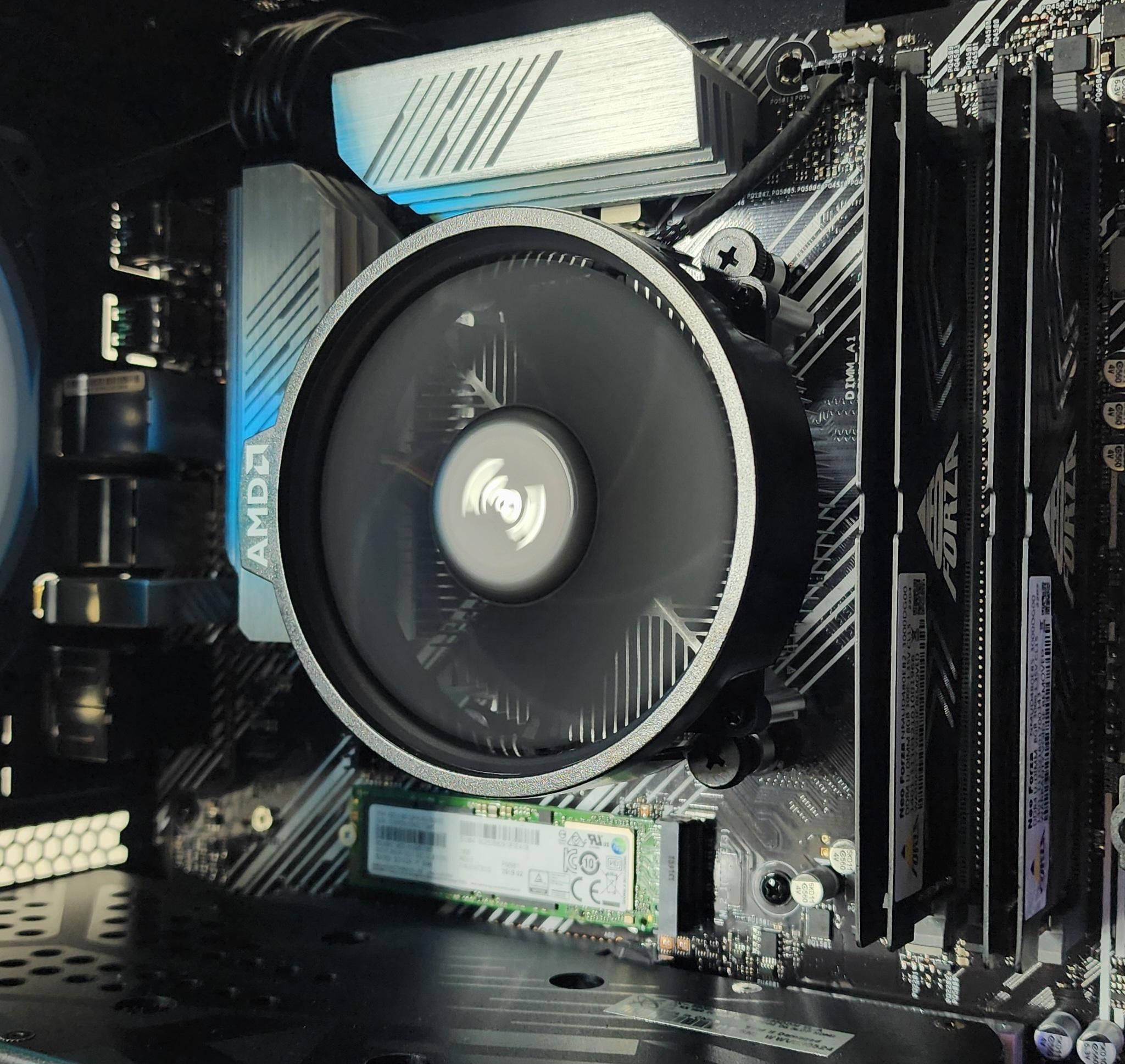 Gaming PC Ryzen 5 3600 16GB RAM 512GB SSD RX 580 8GB Windows 11 PC