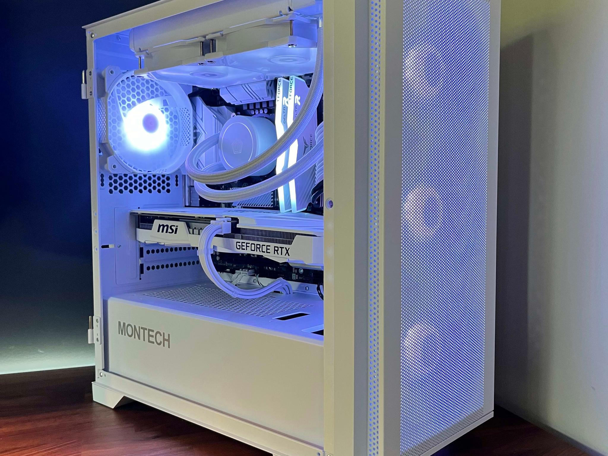 Whiteout Gaming PC (RTX 3060 / I5-10400 / 16gb RAM)