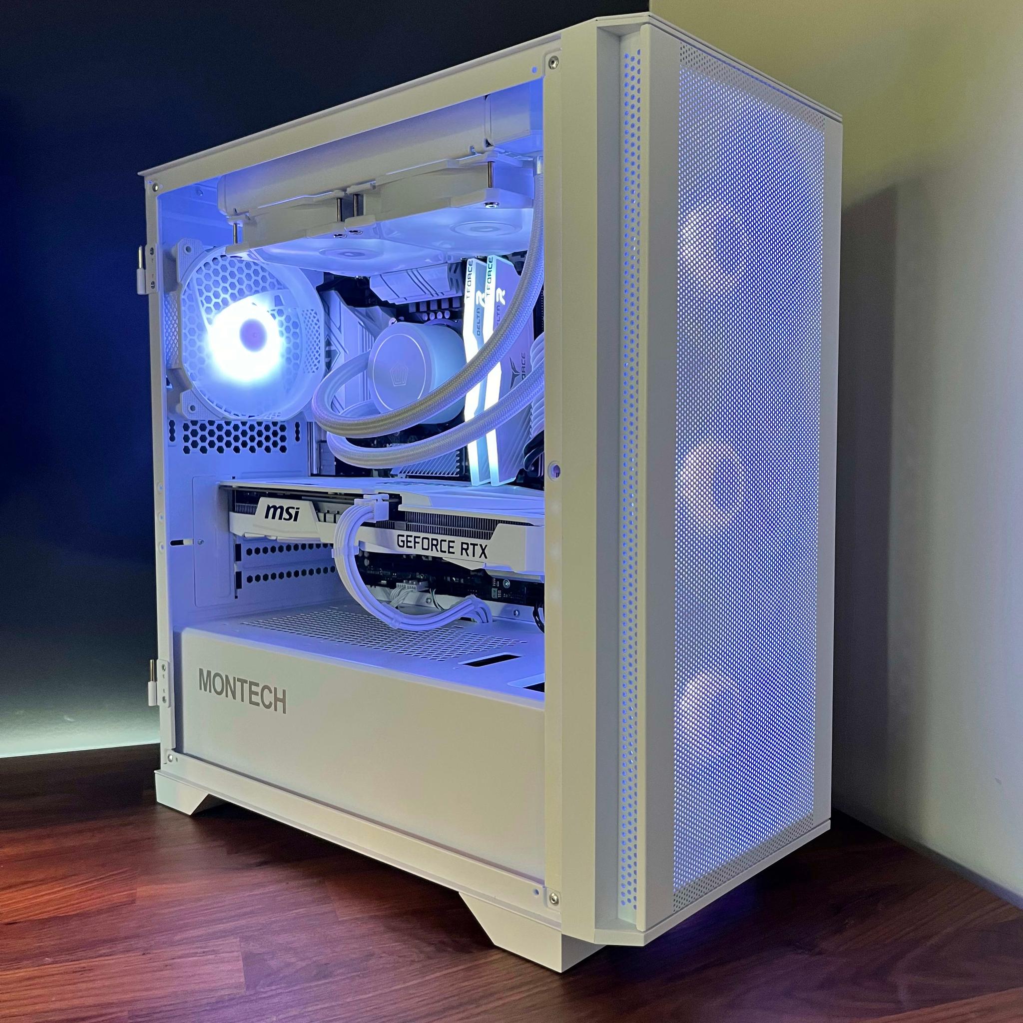 Whiteout Gaming PC (RTX 3060 / I5-10400 / 16gb RAM)