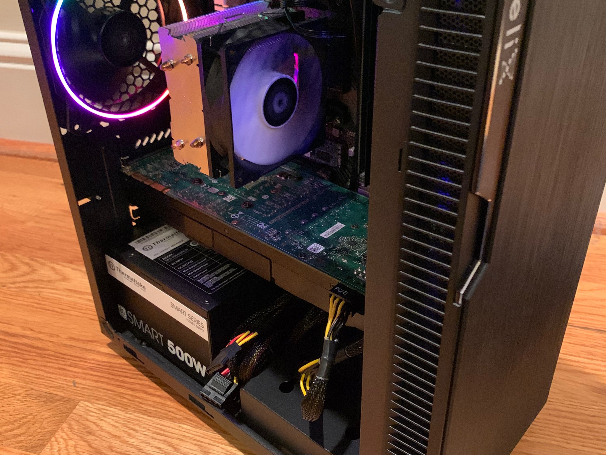 RYZEN 5 1600 GTX 1070 VR READY 1080P 4K STREAMING/EDITING/GAMING RGB PC 16GB RAM 500GB SSD