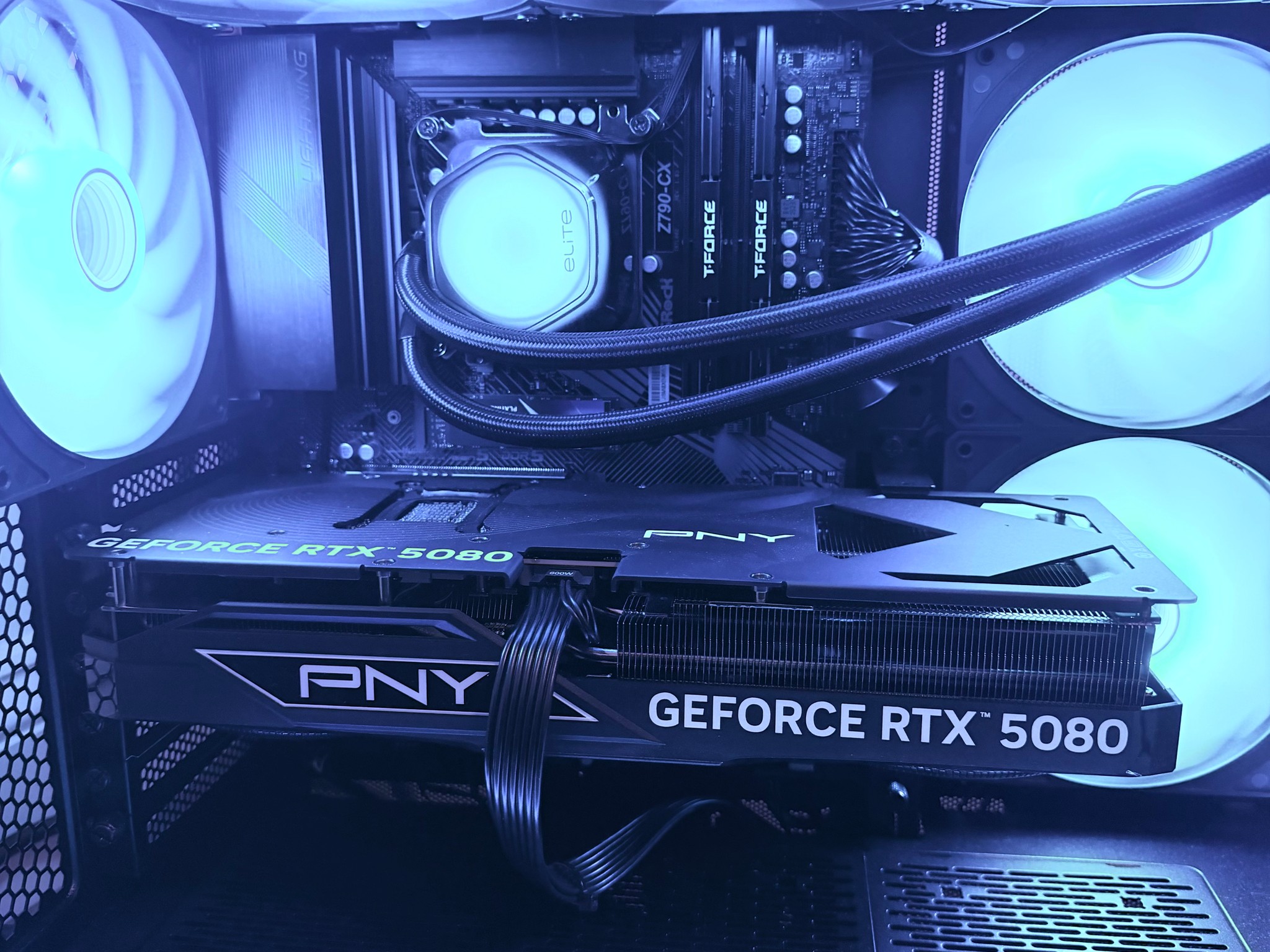 🖤⛈️"Black Thunder"⚡️🖤| 4k Gaming | RTX 5080 | 64gb DDR5 | i9 14900kf | 2tb SSD | WiFi