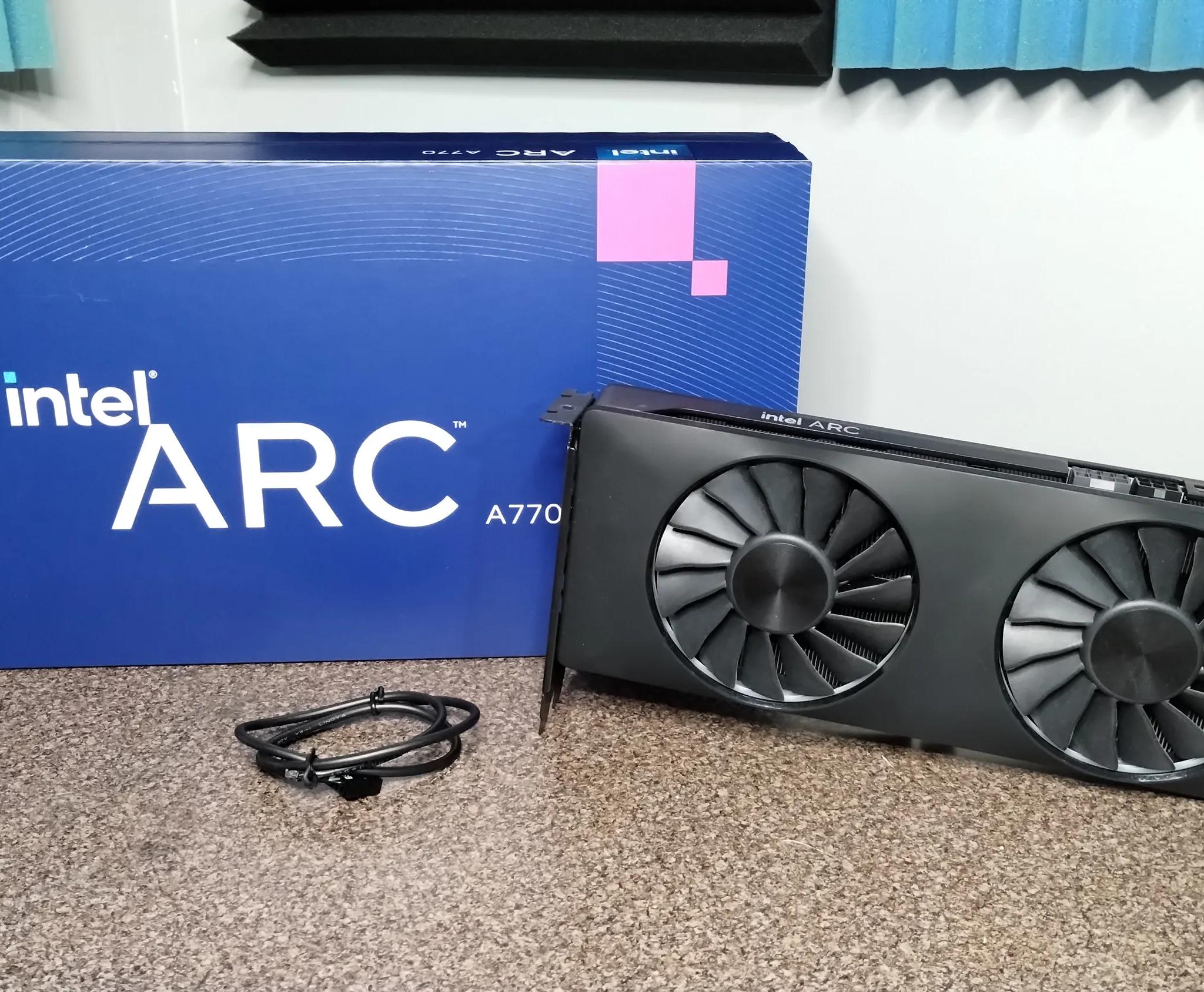 Intel Arc A770 16GB Limited Edition complete w/original box and accessories!