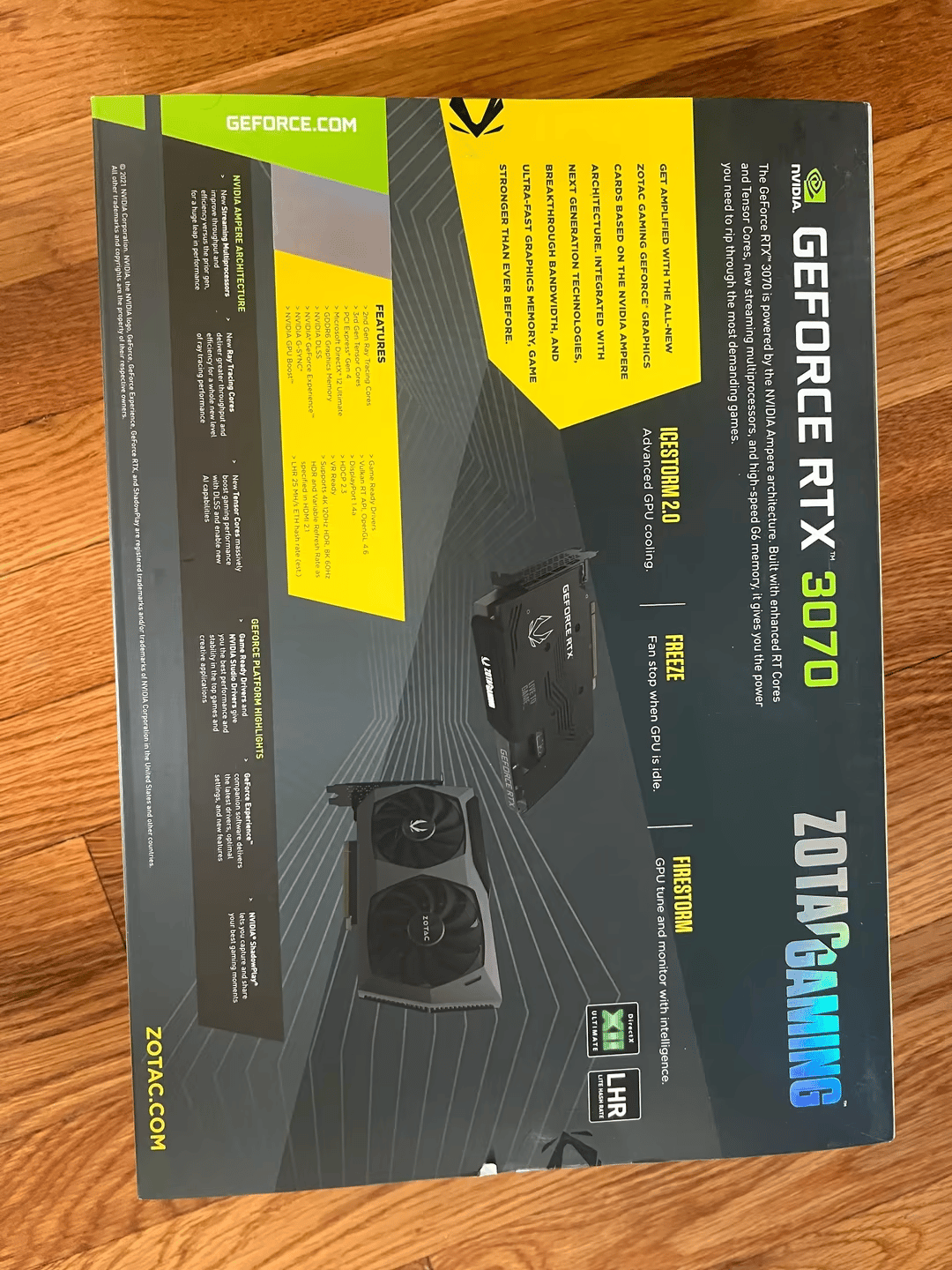 ZOTAC RTX 3070 twin edge BNIB