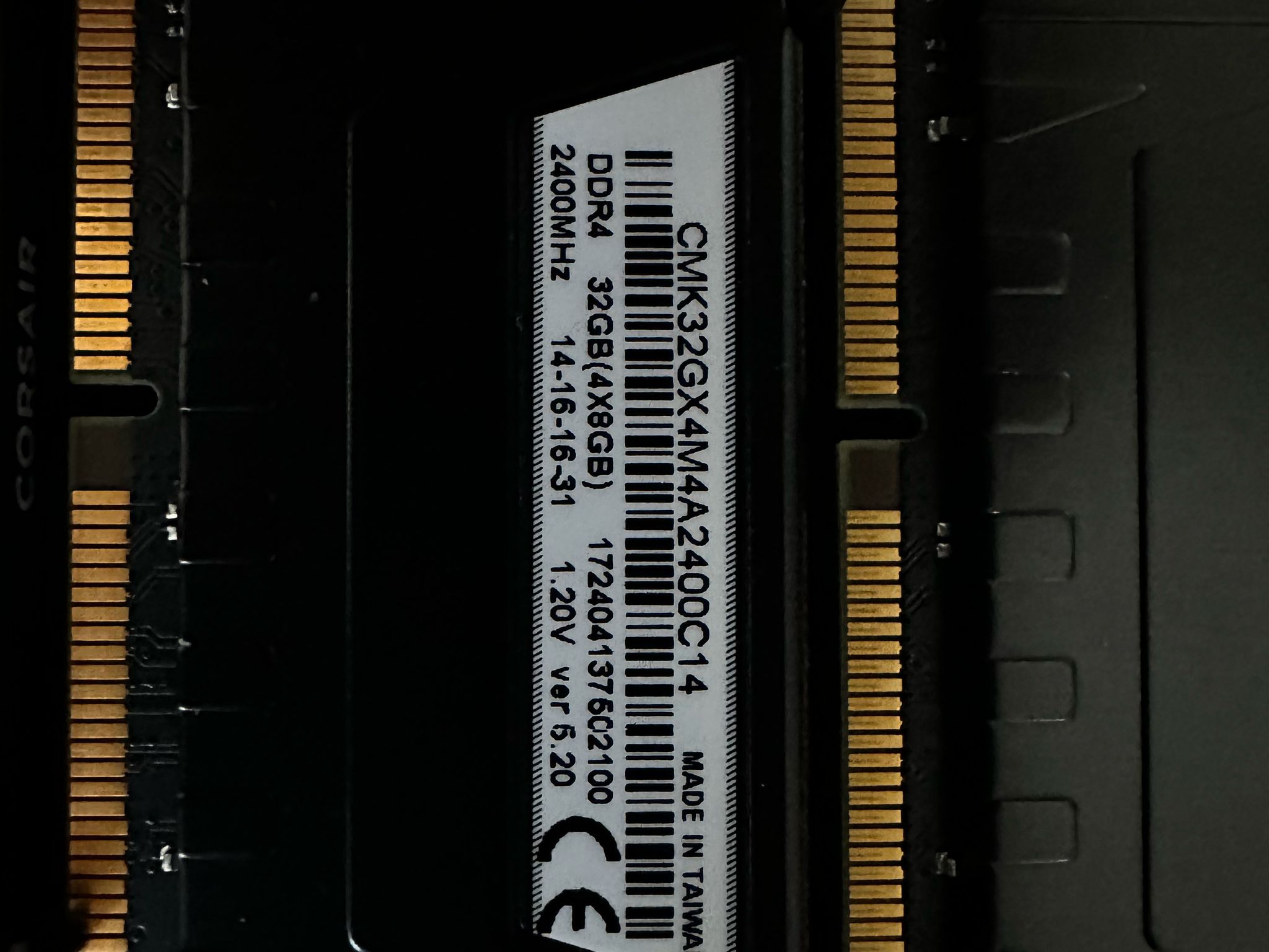 Corsair Vengeance LPX 32GB (4 x 8GB) DDR4-2400
