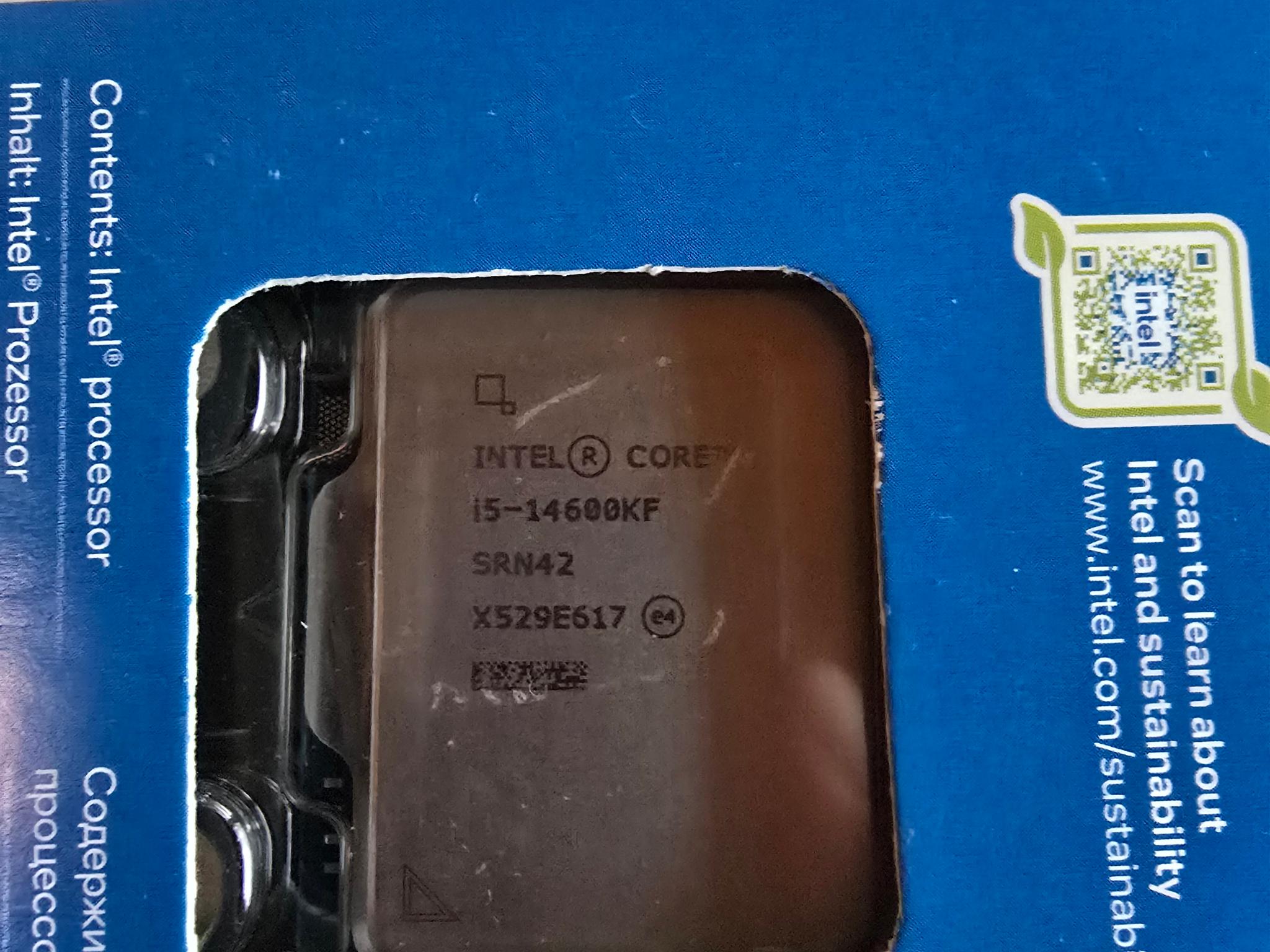 Intel i5 14600KF 14600 K F 14th Gen Unlocked LGA 1700 14 Core 20 Threads