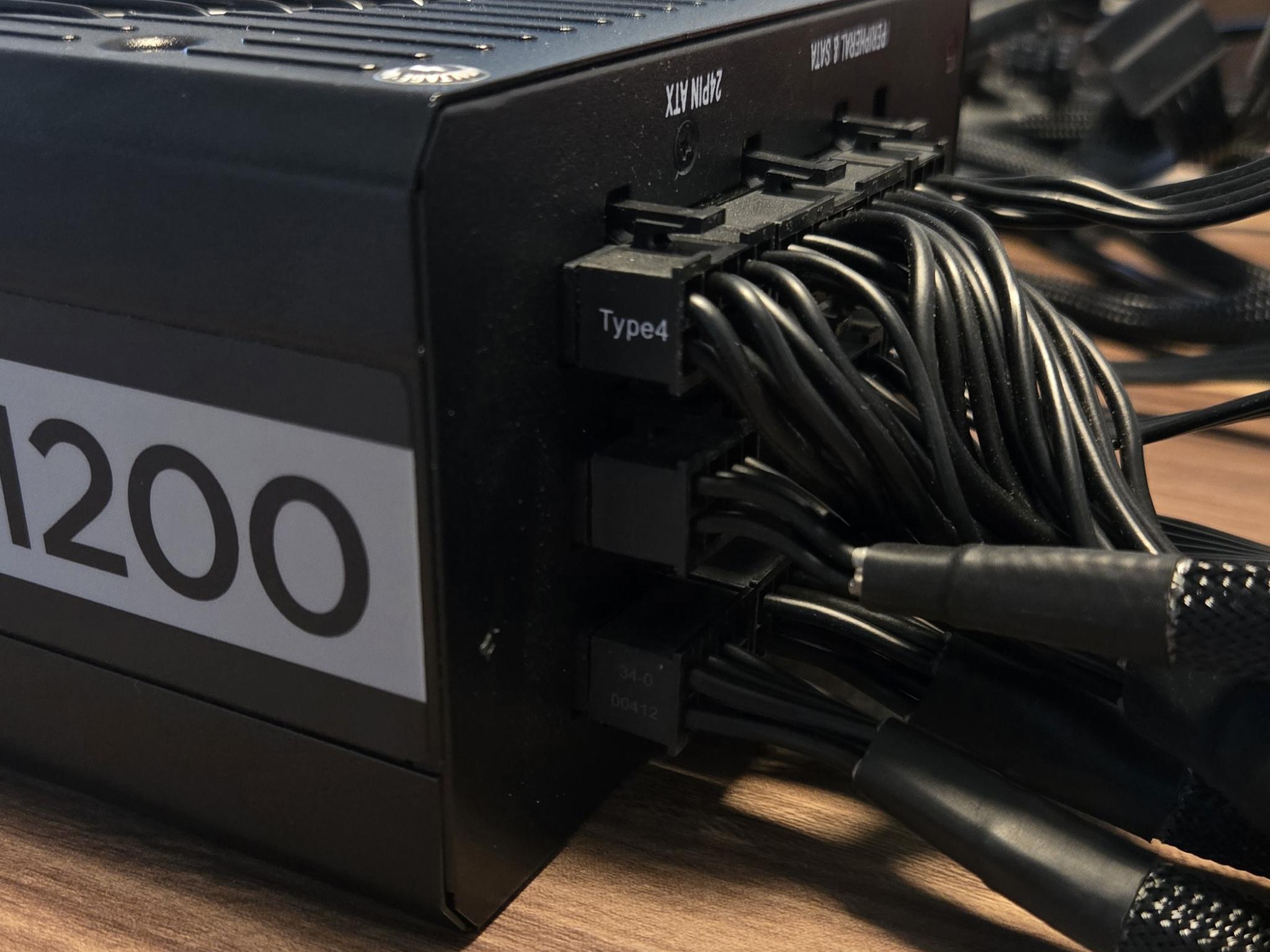 Corsair HX1200 Power Supply 1200W 80+ Platinum Fully Modular