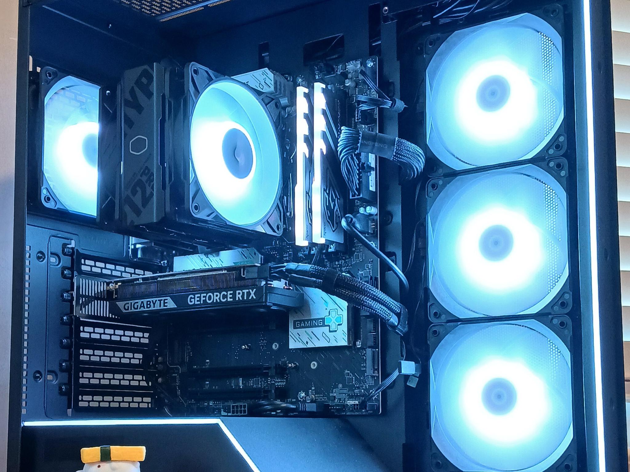 RTX 5060 | 32GB DDR5 | Ryzen 5 9600X | 1TB NVME | Win 11 PRO | Wi-Fi 7 | GAMING PC for 1080/1440P
