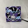 Kuromi Case Fan Cover - Magnetic Snap 120mm Compatible
