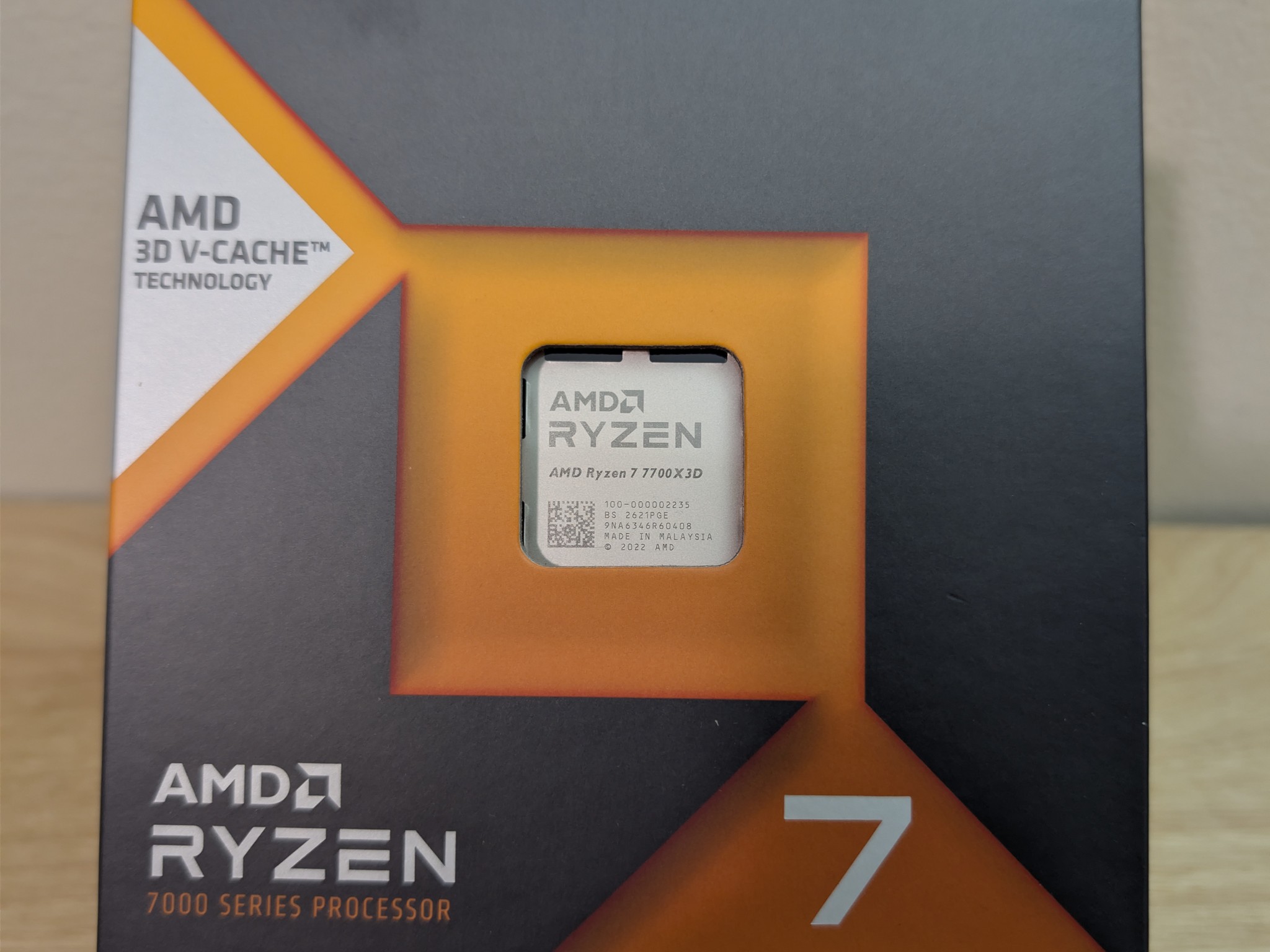 Brand New AMD Ryzen 7 7700X3D 8-Core 16-Thread AM5 Processor | Factory Sealed