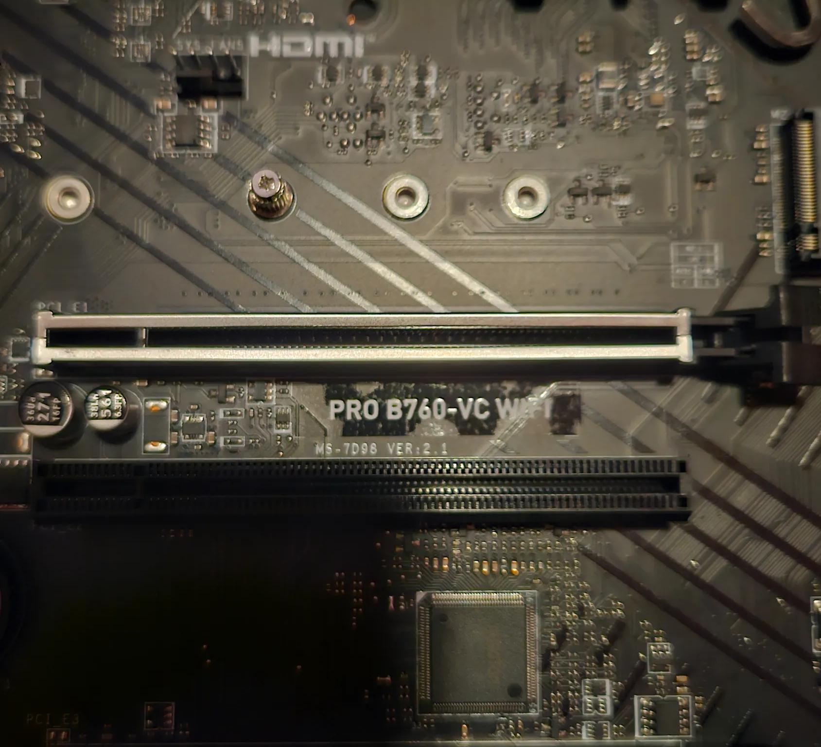 MSI Pro Series B760-VC WIFI DDR5