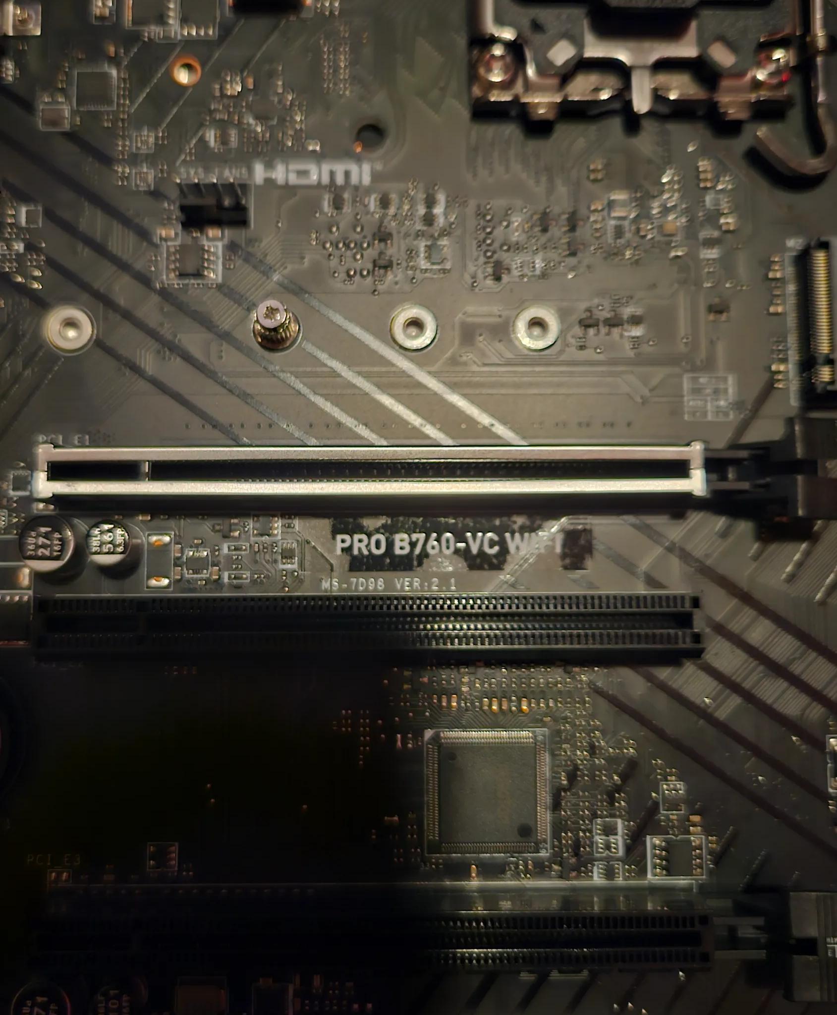 MSI Pro Series B760-VC WIFI DDR5