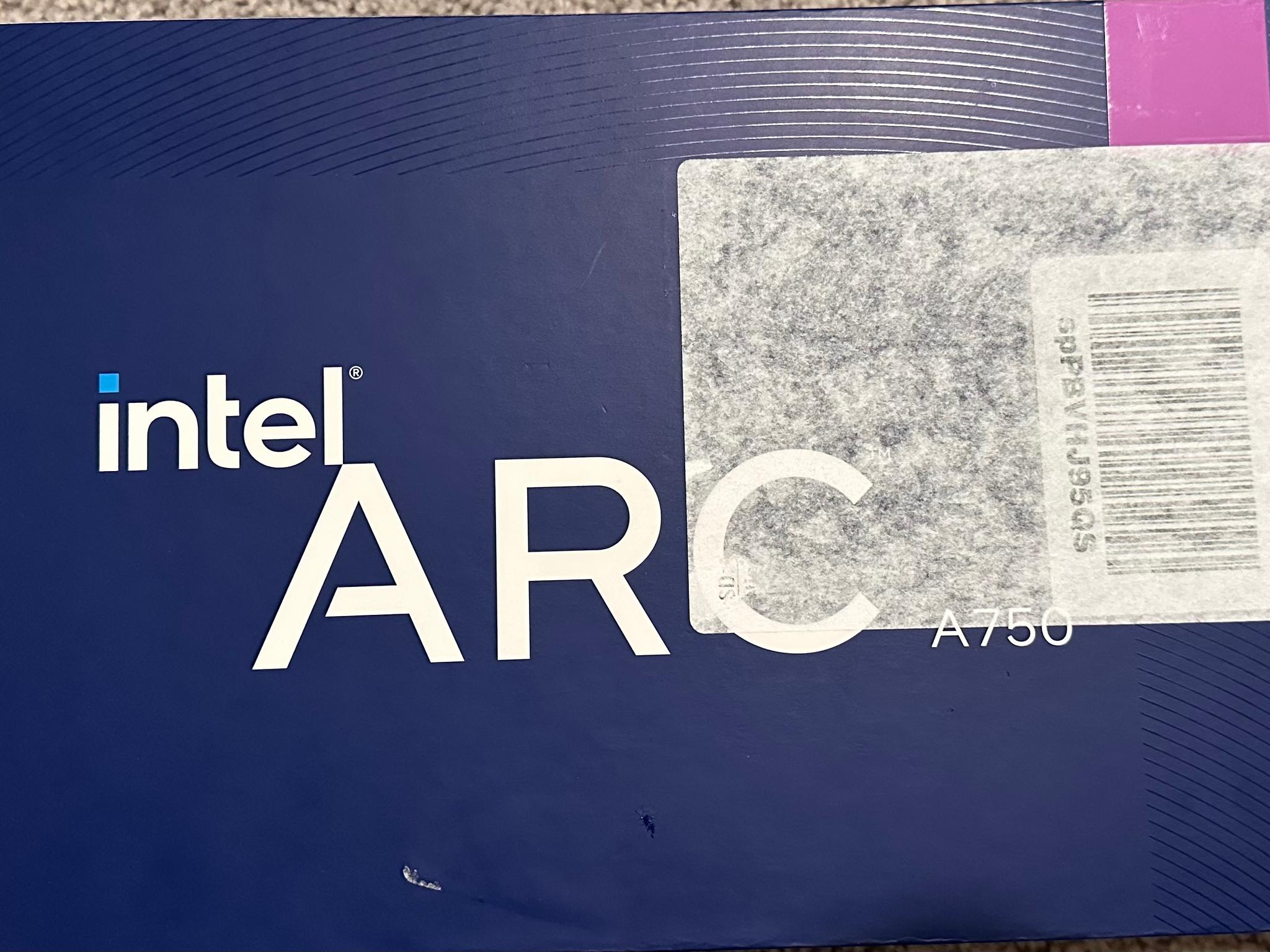 INTEL ARC A750 (Limited Edition)