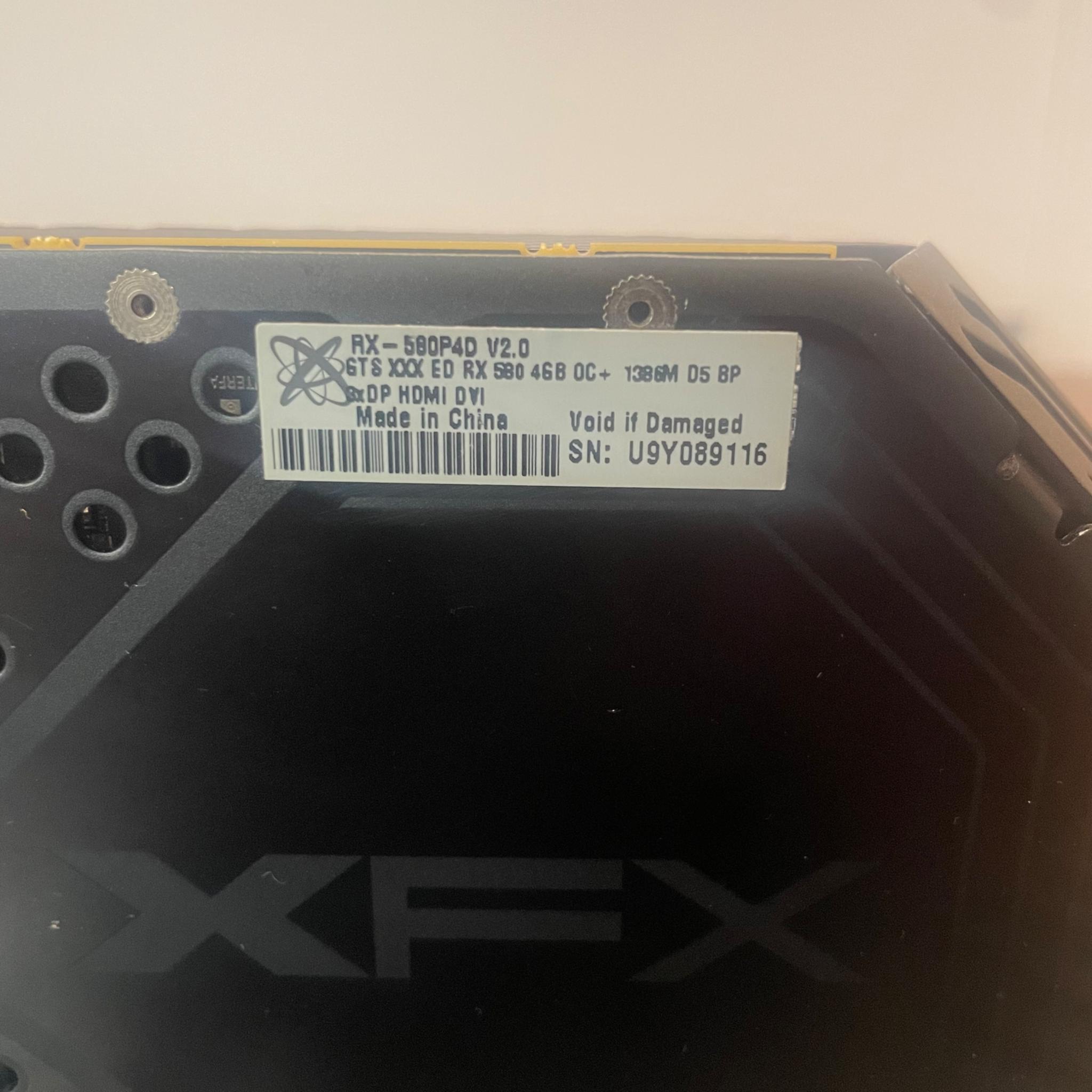 XFX Rx 580 4gb