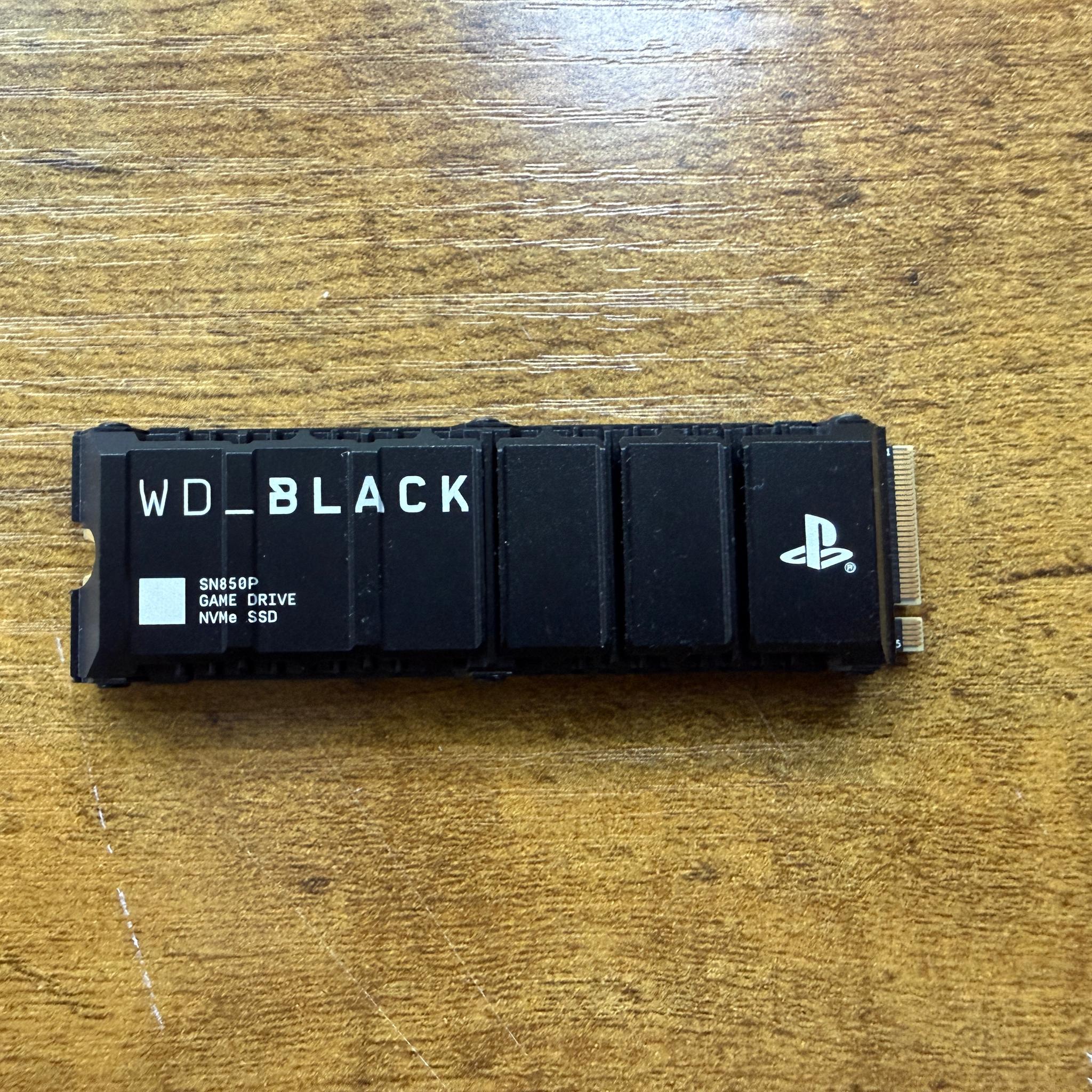 WD_Black 2TB SN850P (X) Gen4x4 NVMe SSD w/ Heatsink