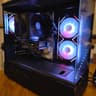 ASUS Gaming PC Build, R7 7700x-ASUS 4070 EVO OC-32GB Kingston-2TB WD Blue S5000