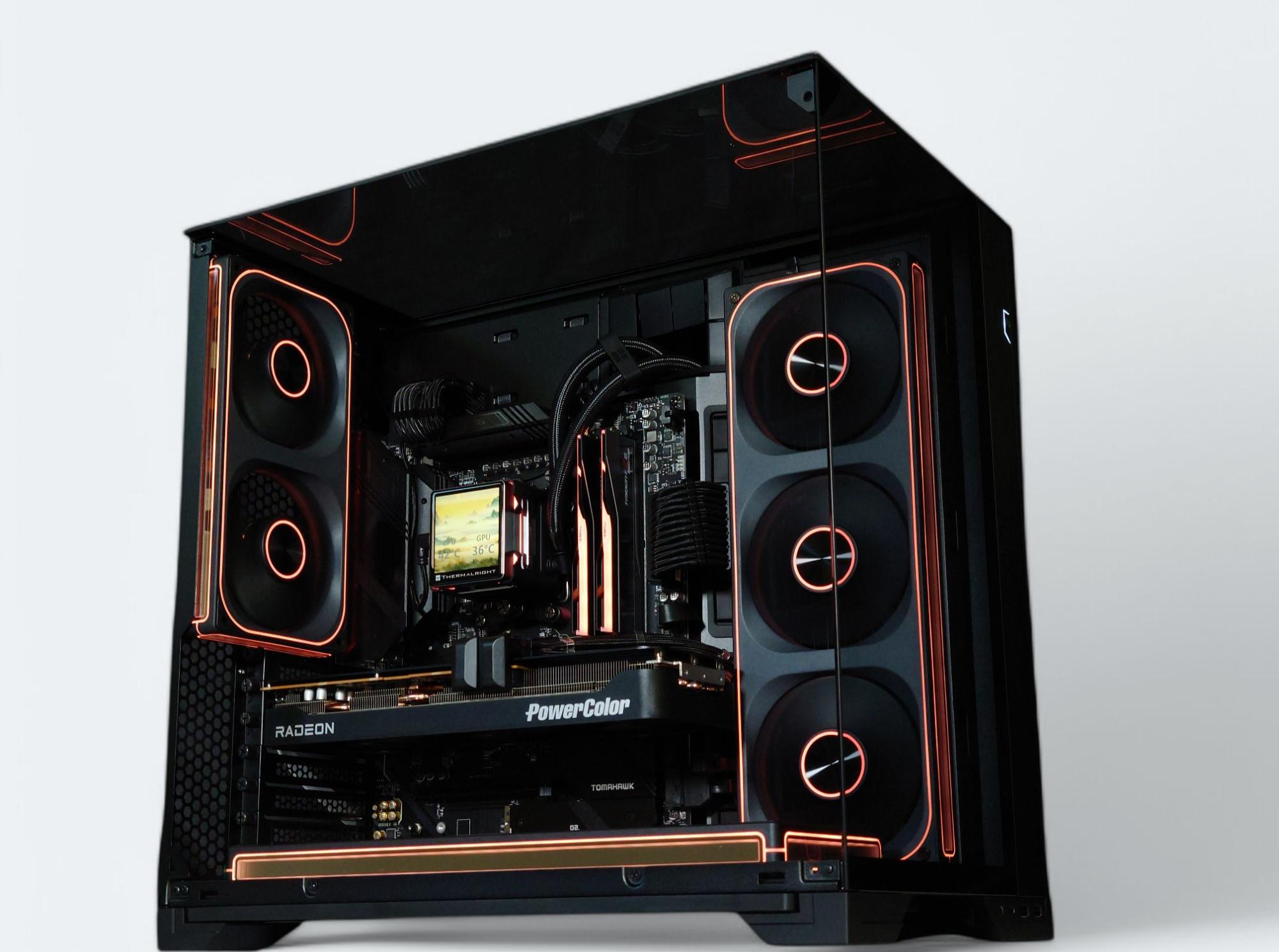 🔥🥷🏻Cinder|| Ultimate All AMD Gaming PC!🥇AMD RX 9070 XT 16GB🥇AMD Ryzen 7 9800X3D 8 core🥇32GB DDR5