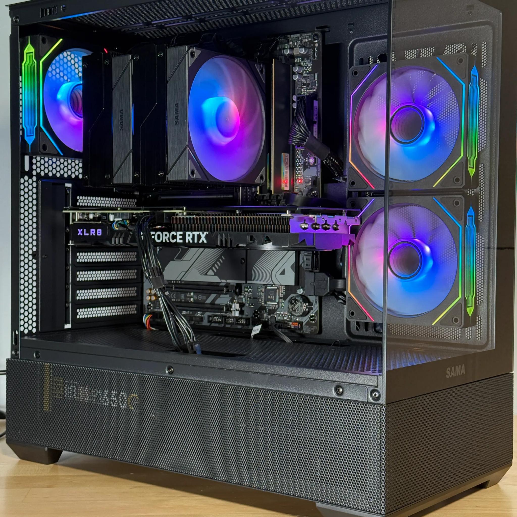 RTX 4070 Ryzen 7700x Gaming PC