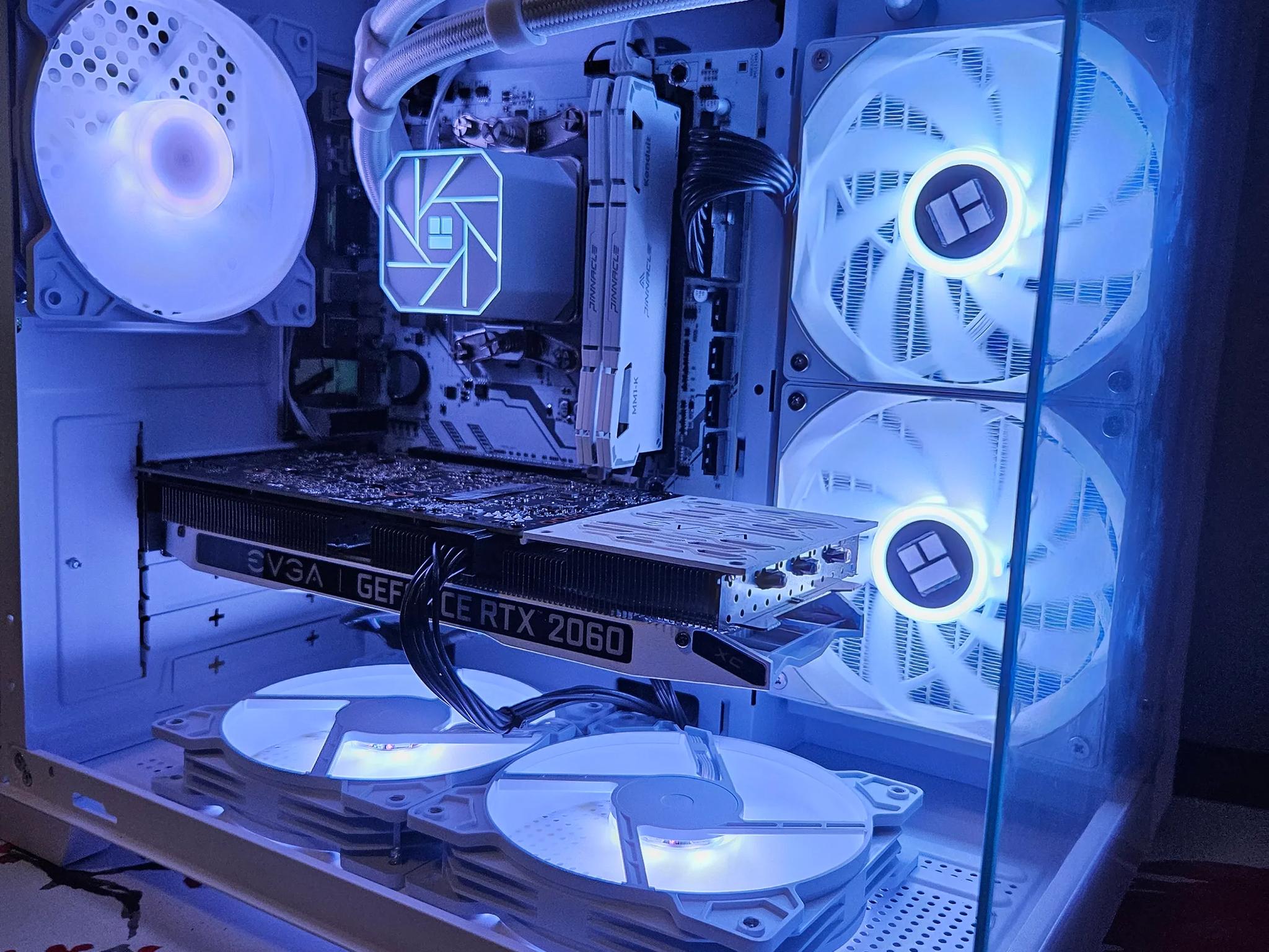 Arctic Rig Liquid cooled Ryzen 5 / 16GB DDR4/ 1TB SSD / RTX 2060