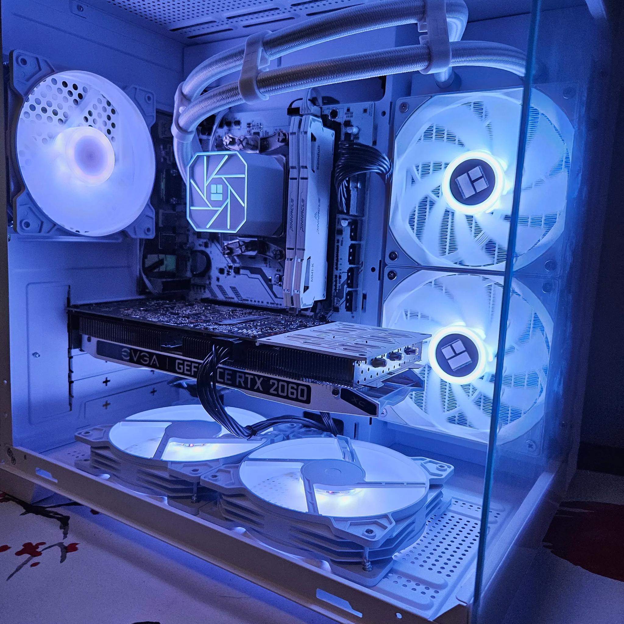 Arctic Rig Liquid cooled Ryzen 5 / 16GB DDR4/ 1TB SSD / RTX 2060