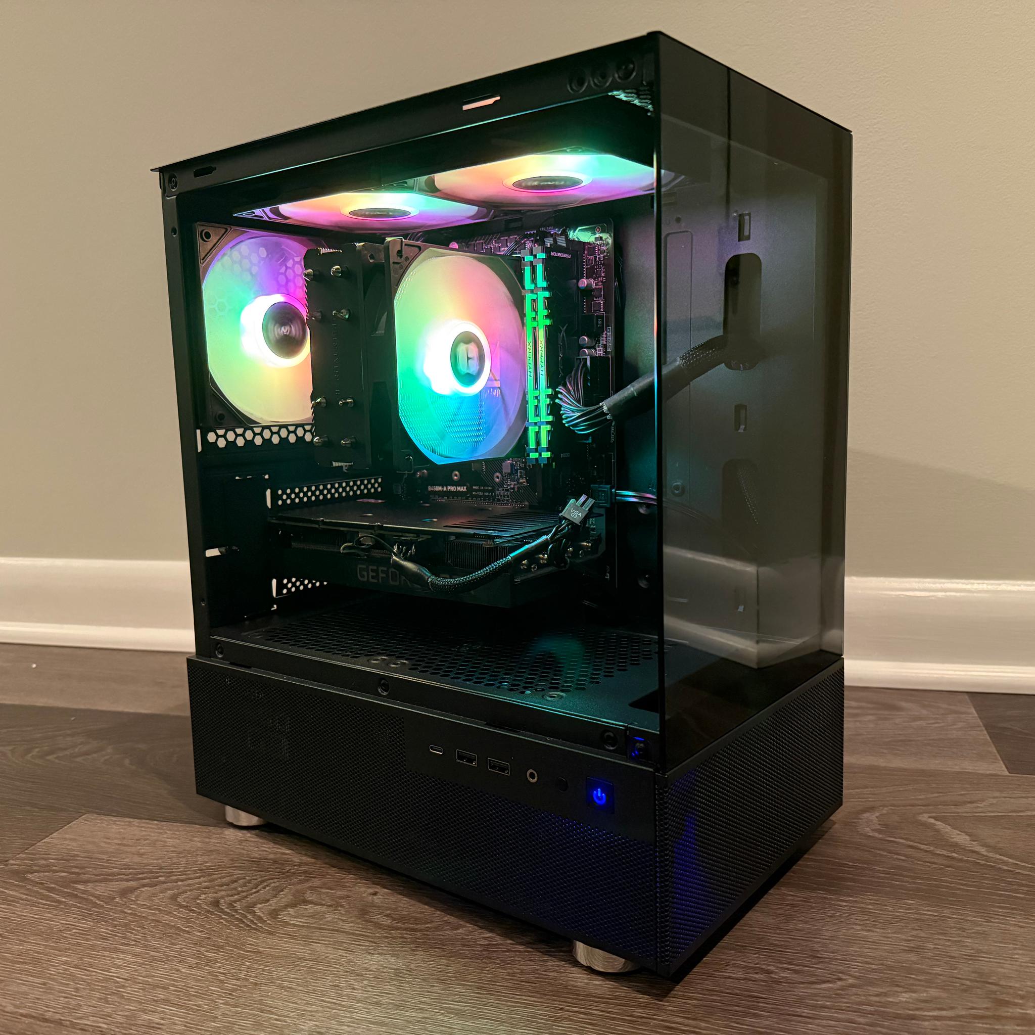 3060 Ti, Ryzen 5 3600 Gaming PC 1080p Beast