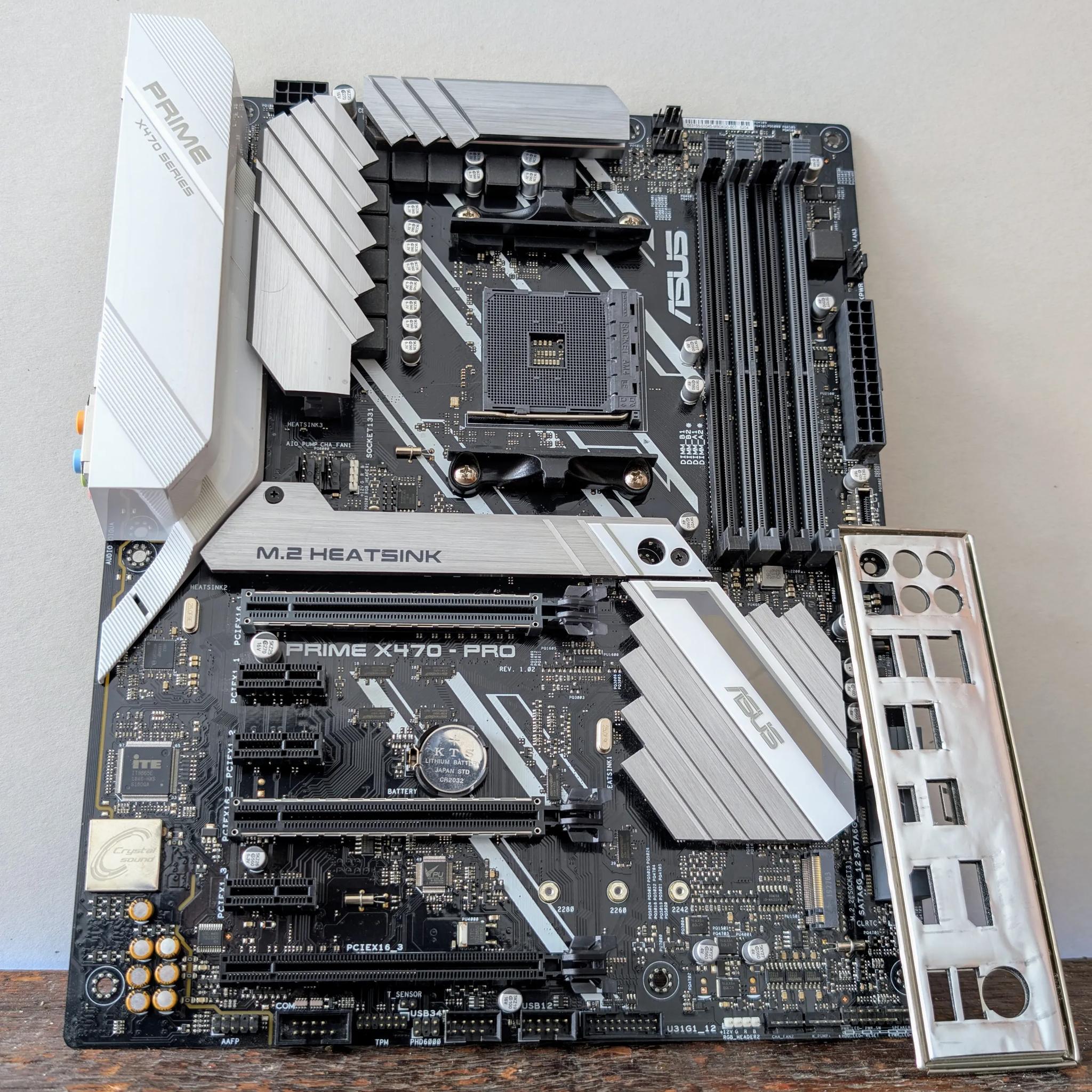 ⭐ASUS PRIME X470-PRO⭐ 5000 Ready! DDR4 AMD Socket AM4 ATX Motherboard