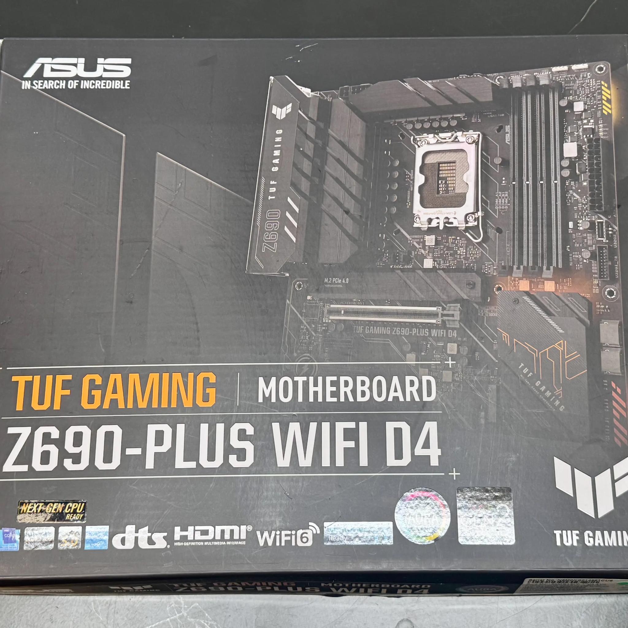 Intel i7-12700K, 64GB, 1TB M2, ASUS TUF GAMING Z690-PLUS D4, Wifi 6E AX210 upgrade, NZXT C750 PSU