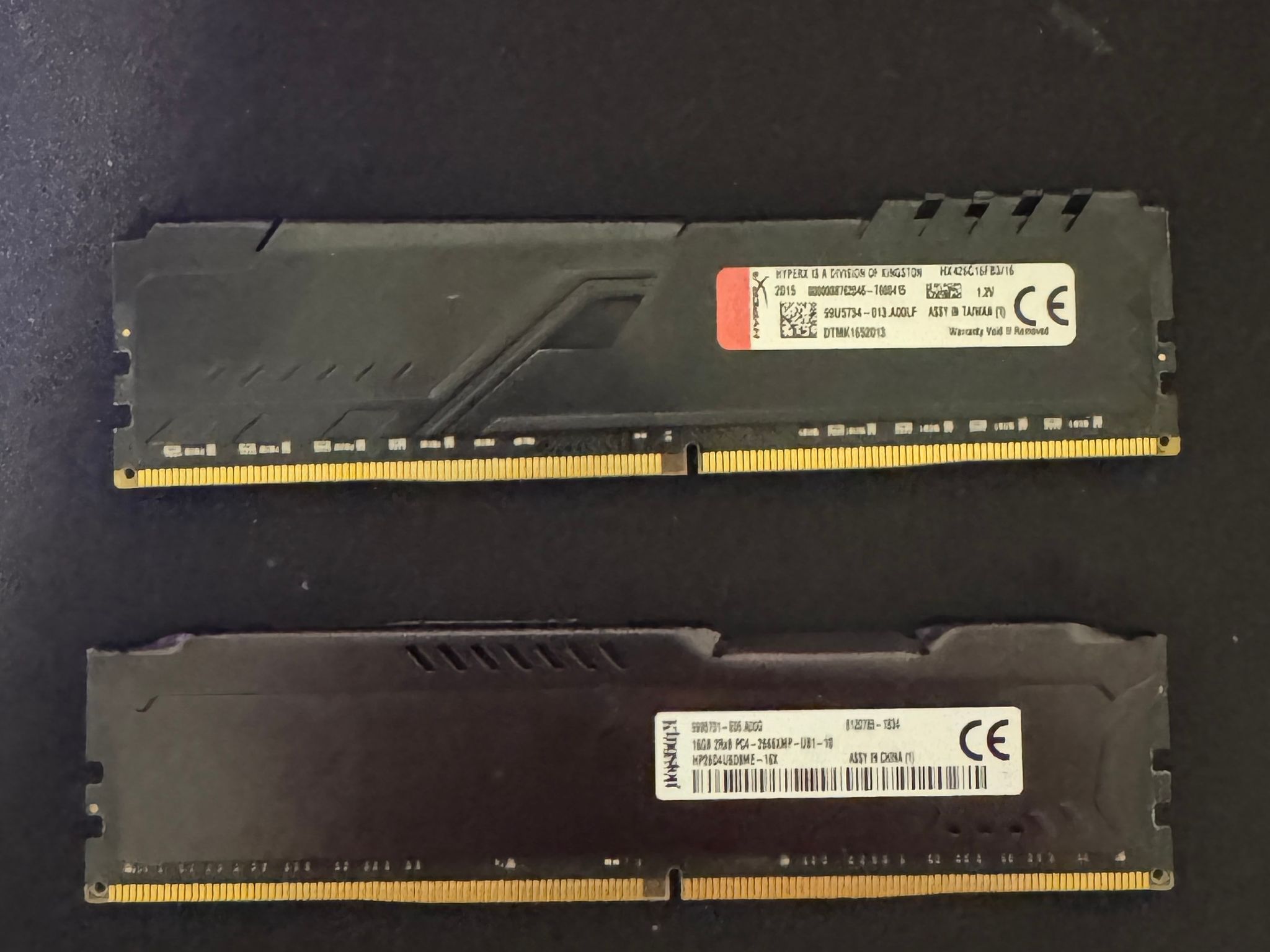 Ddr4 32gb (16gb x2) hyperx fury