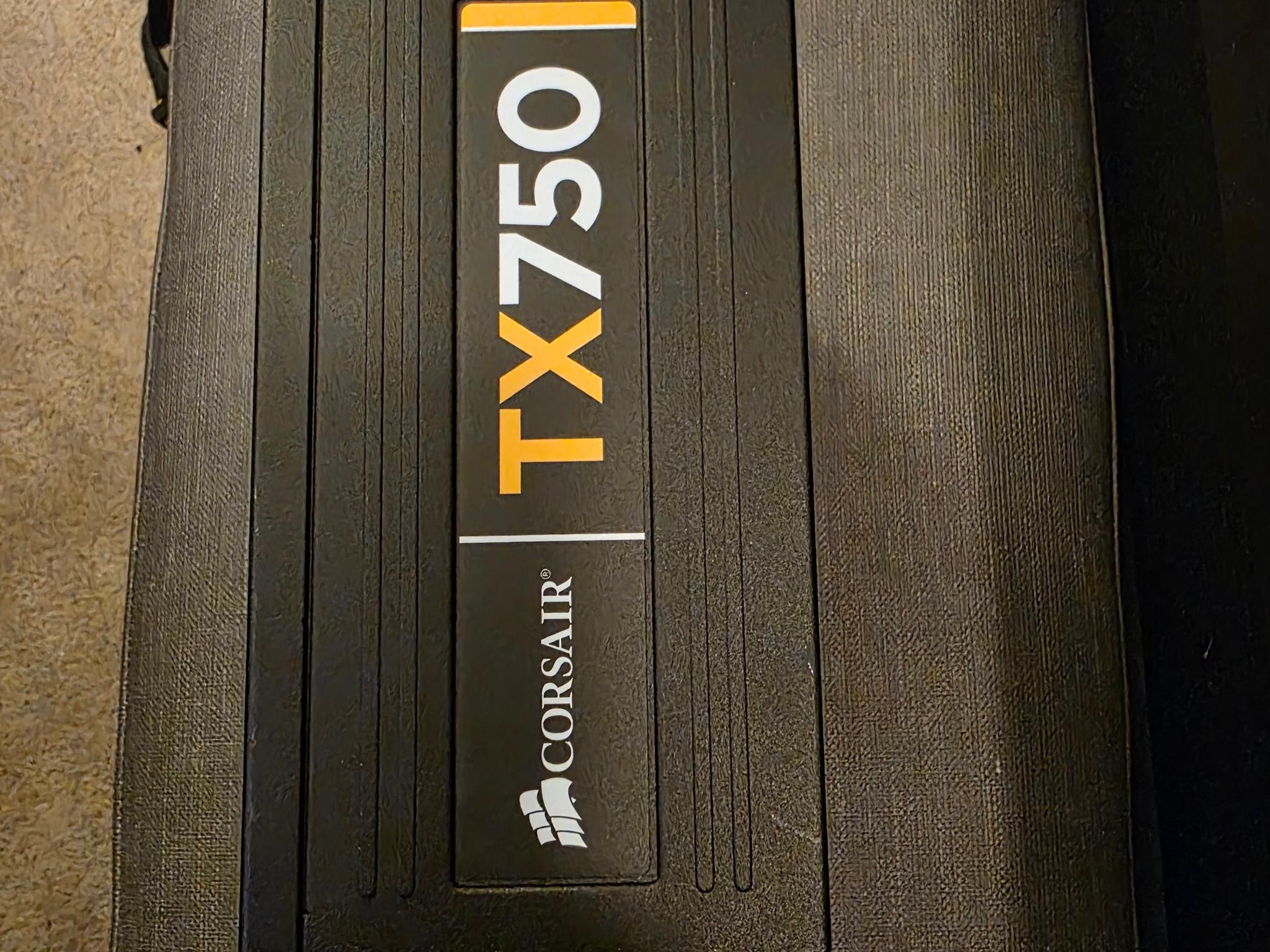 CORSAIR TX 750 WATT PSU