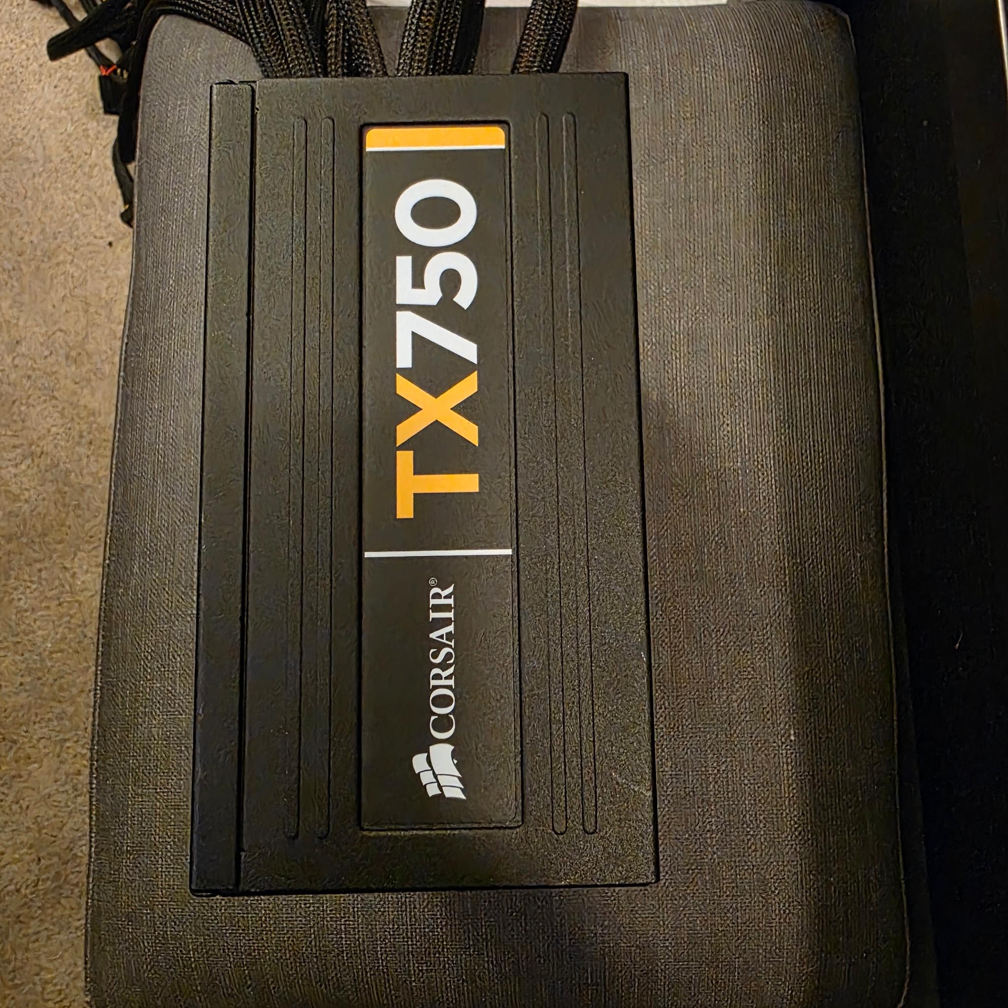 CORSAIR TX 750 WATT PSU