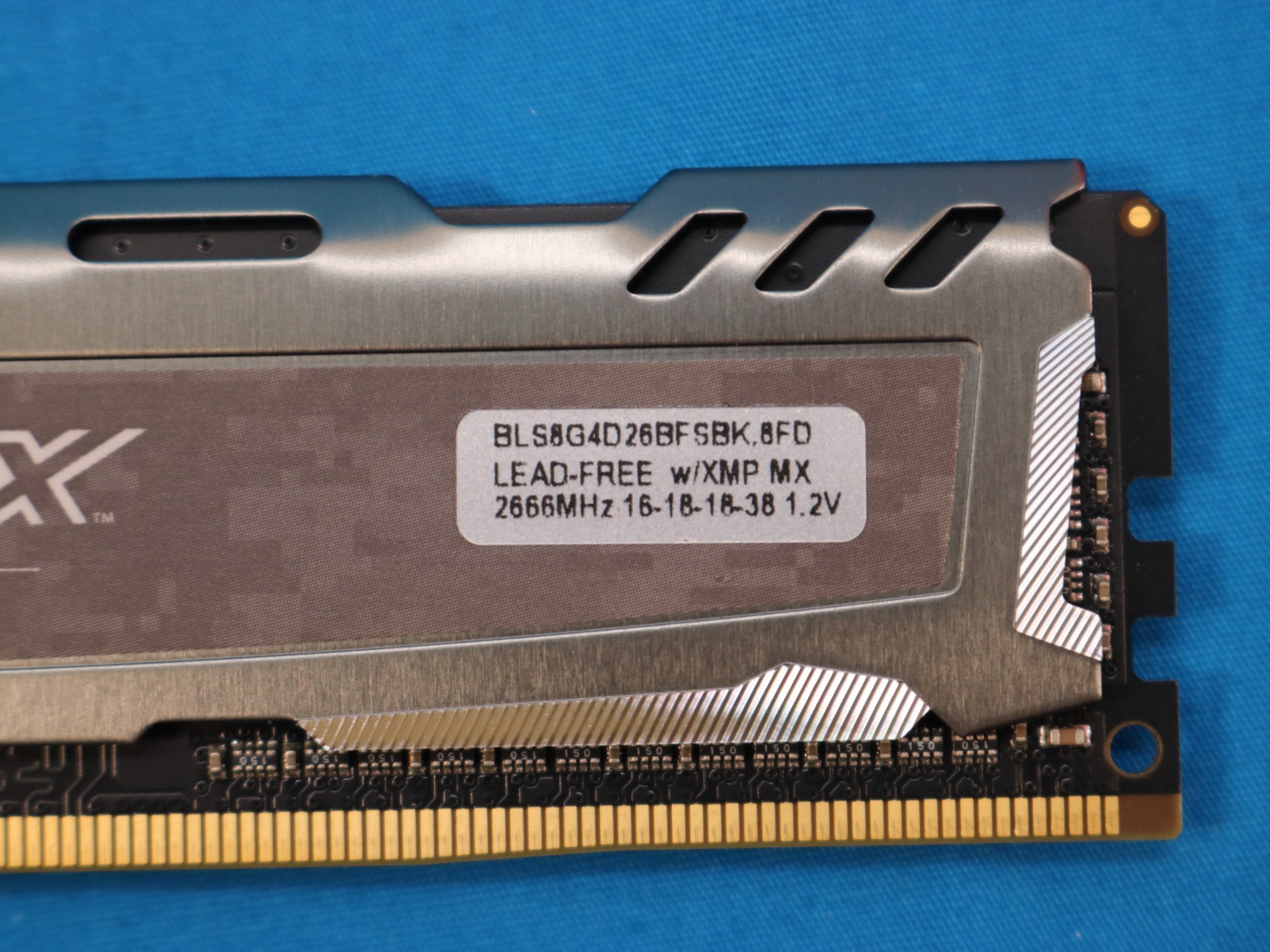 Crucial Ballistix Sport 16GB (2x8GB) DDR4 2666MHz CL16 1.2V Desktop RAM - 4136166119