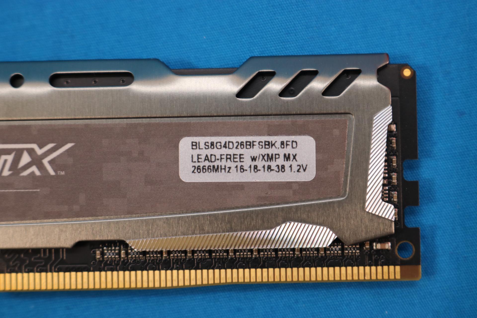 Crucial Ballistix Sport 16GB (2x8GB) DDR4 2666MHz CL16 1.2V Desktop RAM - 4136166119