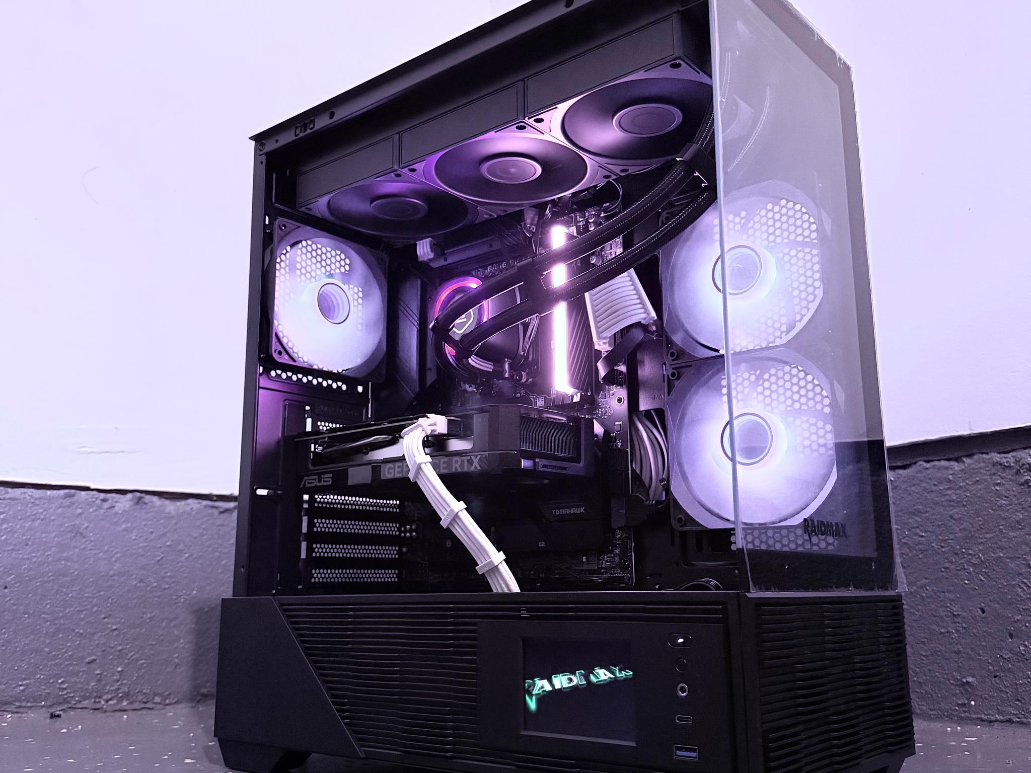 🌕"Lunar Onyx"⚫️ | 1440p Gaming | Ryzen 7 7700X | RTX 4060 | 16GB DDR5 | 1TB SSD | Free Shipping