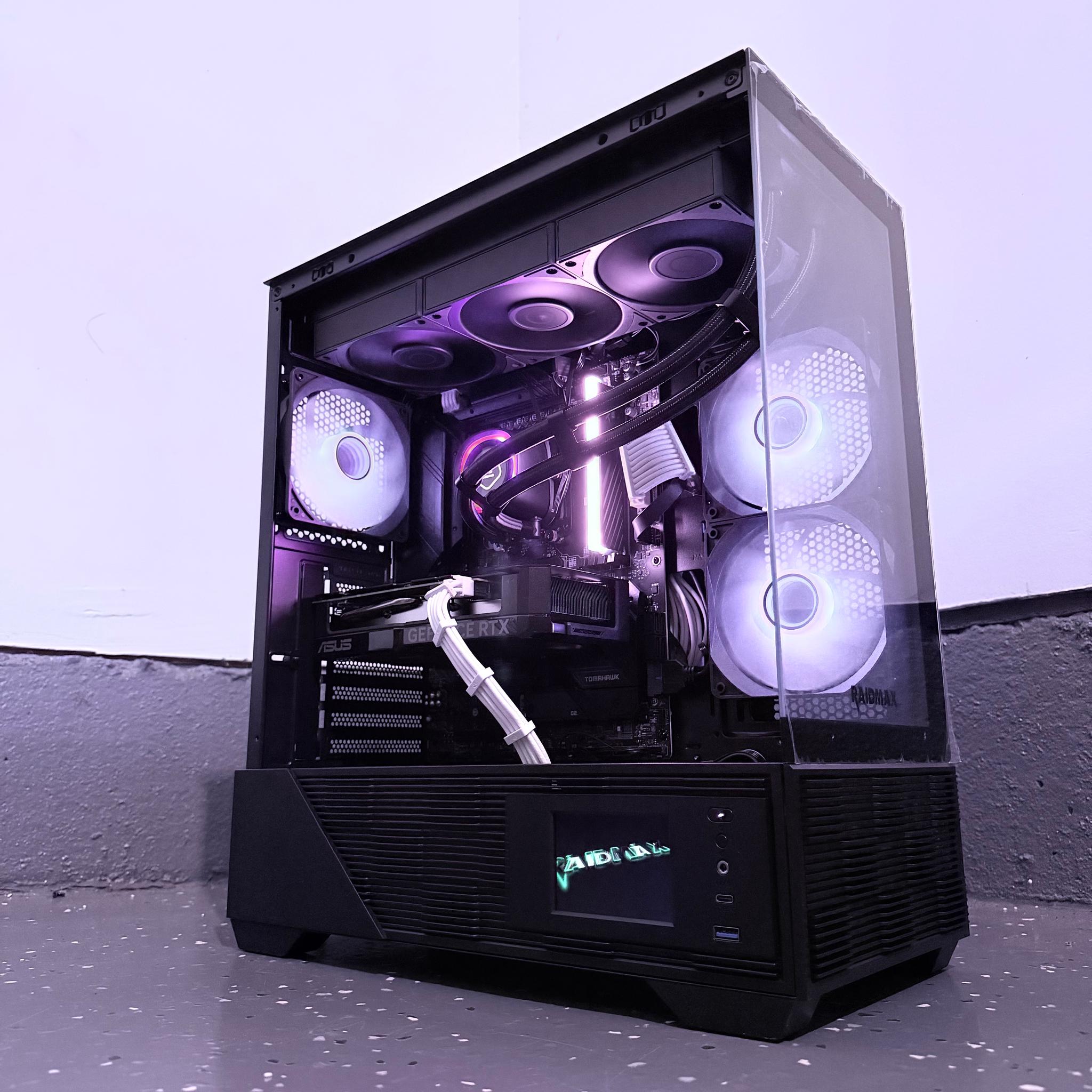 🌕"Lunar Onyx"⚫️ | 1440p Gaming | Ryzen 7 7700X | RTX 4060 | 16GB DDR5 | 1TB SSD | Free Shipping