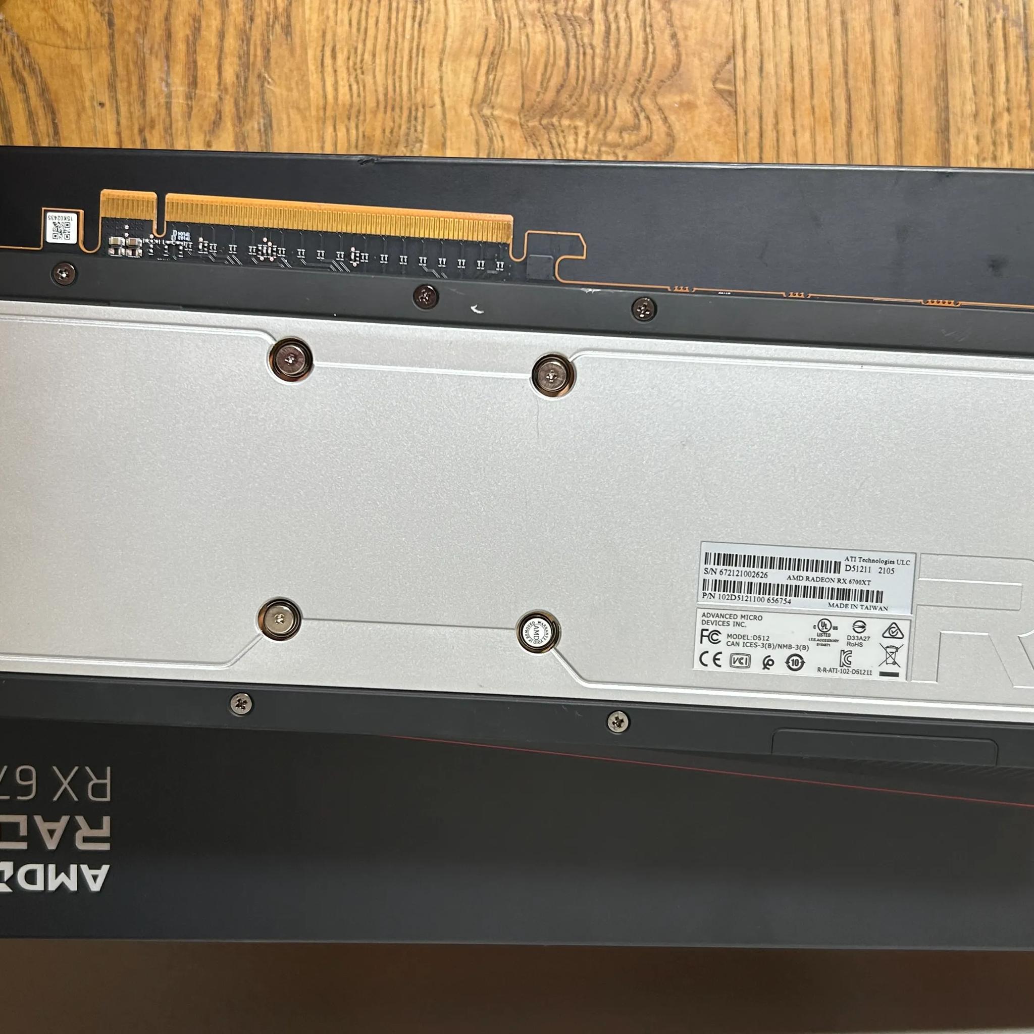 AMD Radeon Reference RX 6700XT