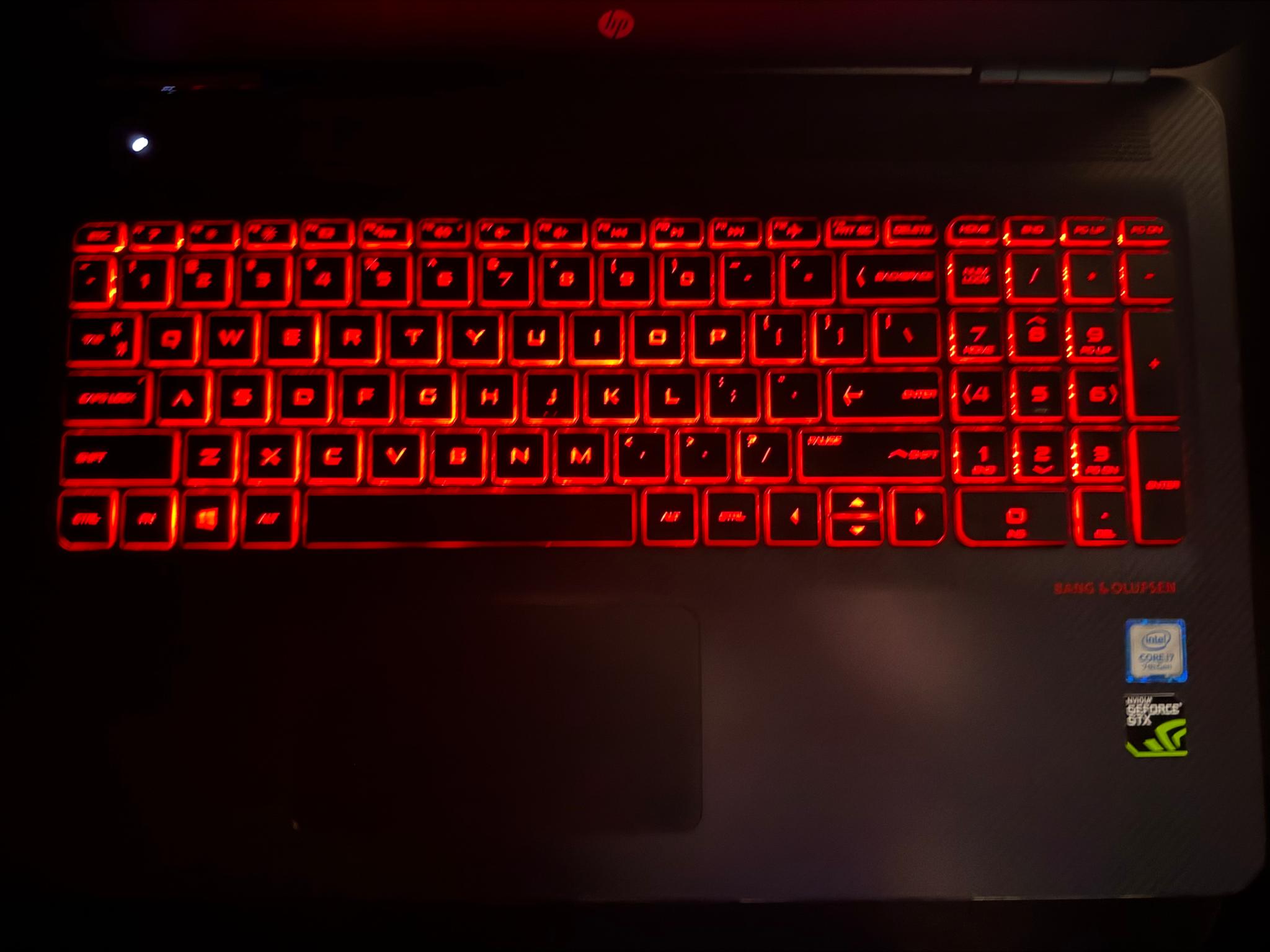 HP Omen 15” Gaming laptop i7-7700HQ GTX 1050