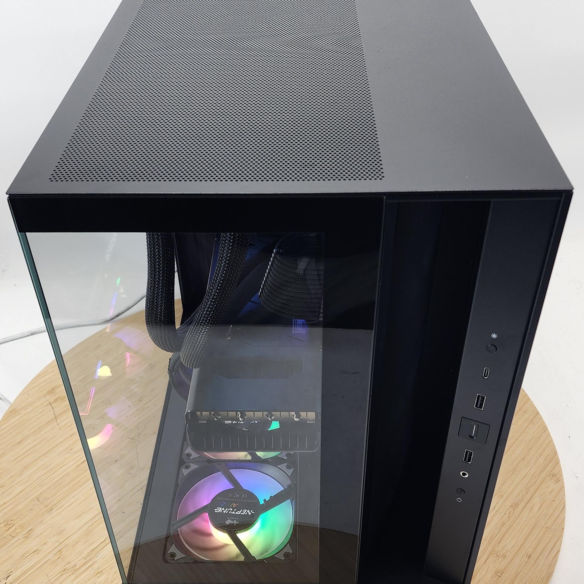 Gaming PC Ryzen 7 7700 32GB RAM 2TB SSD RX 7700 XT 12GB Windows 11 Computer