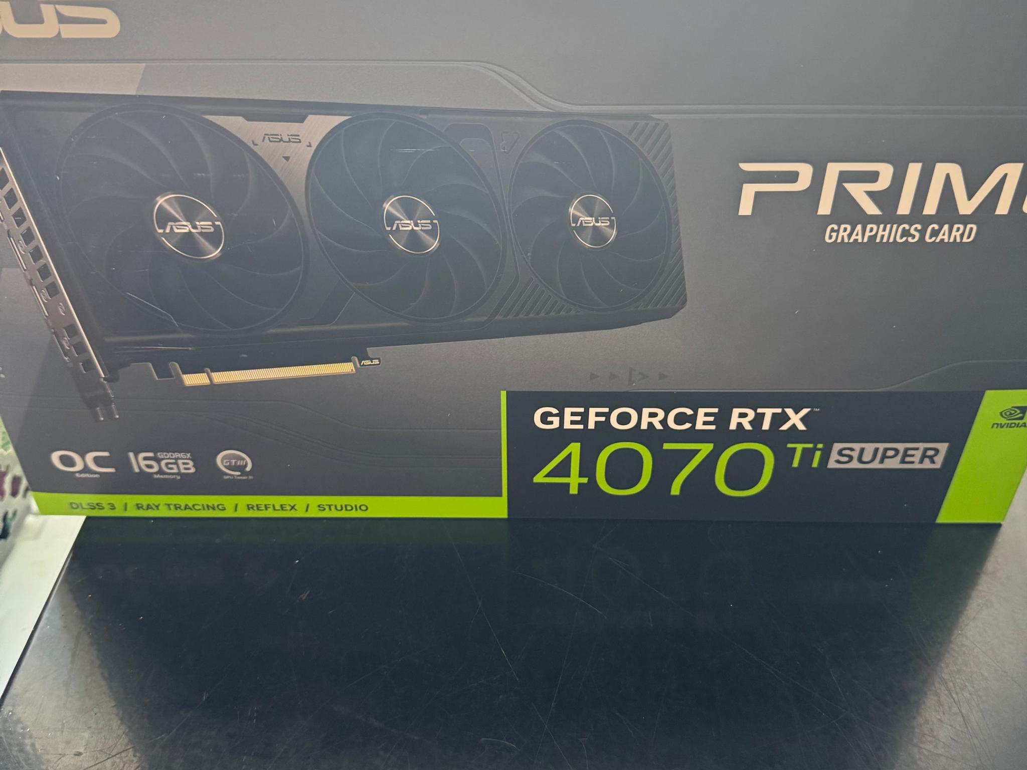 Rtx 4070 ti super Asus prime